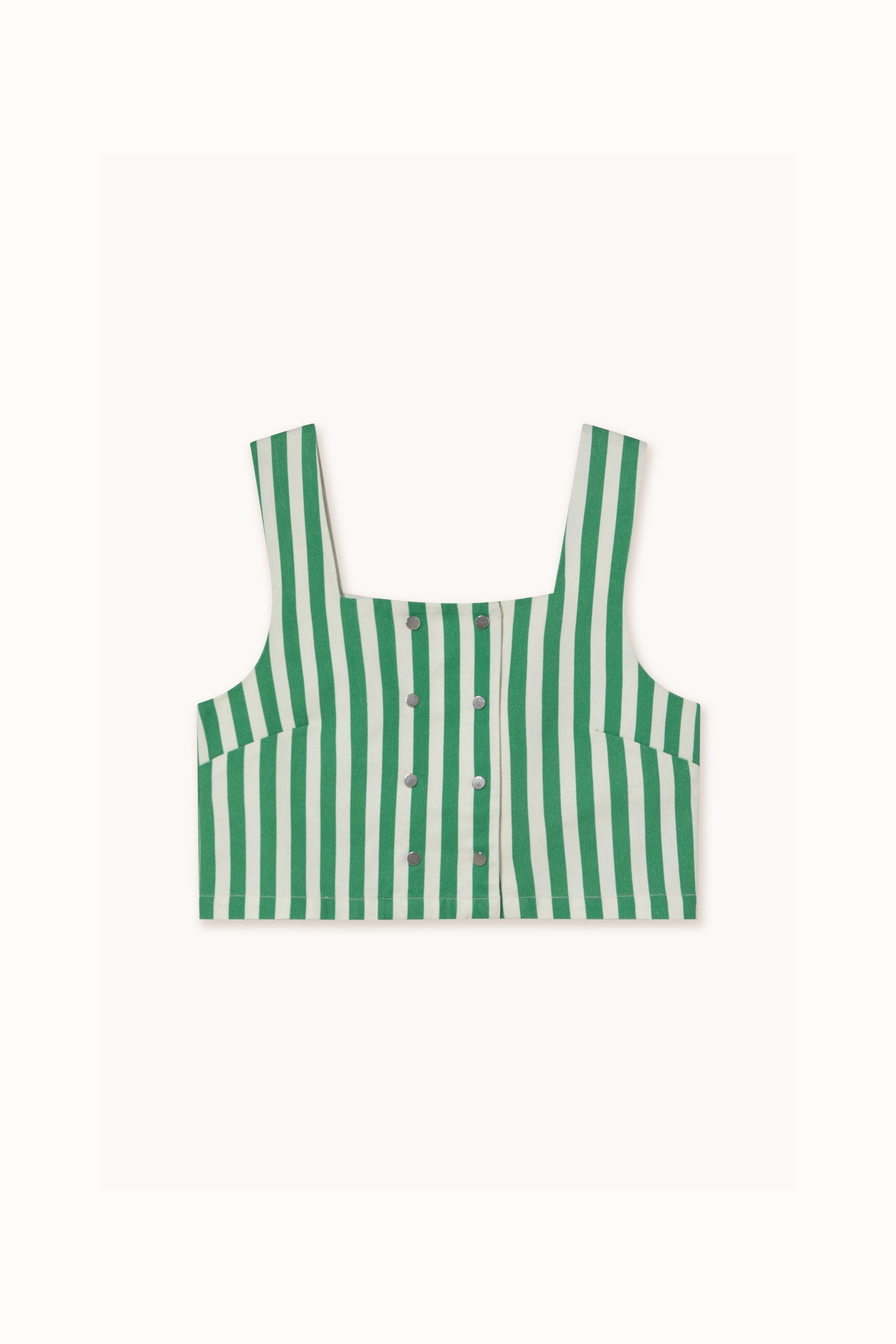 STRIPED BUTTONS TOP