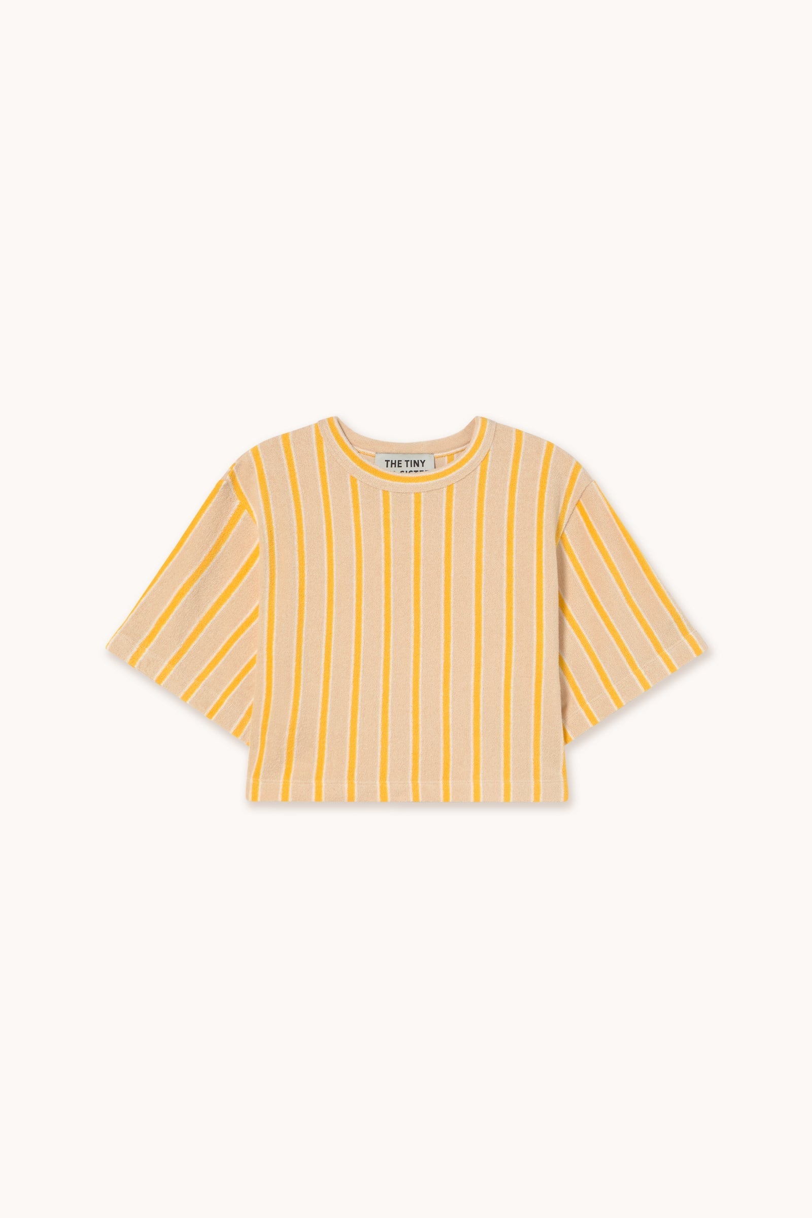 TOWEL STRIPED BOXY TEE