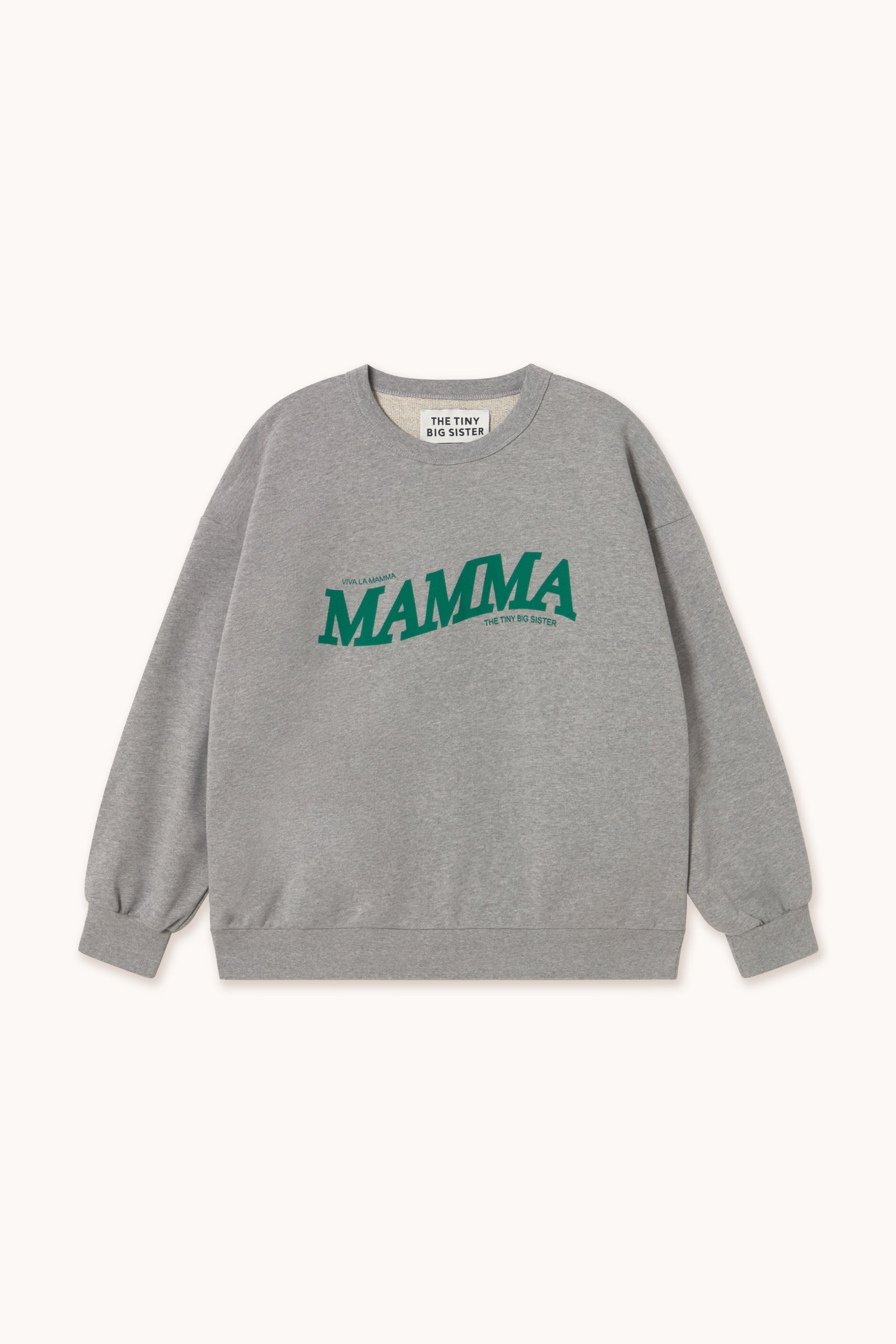 “VIVA LA MAMMA” MELANGE SWEATSHIRT