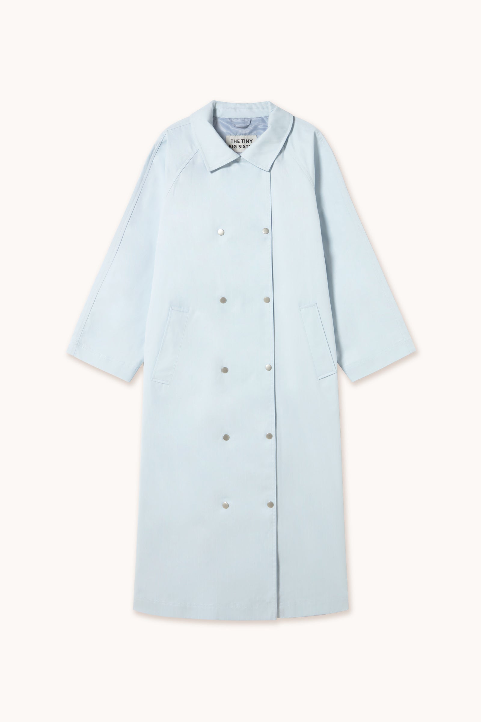 STRIPED TRENCH COAT