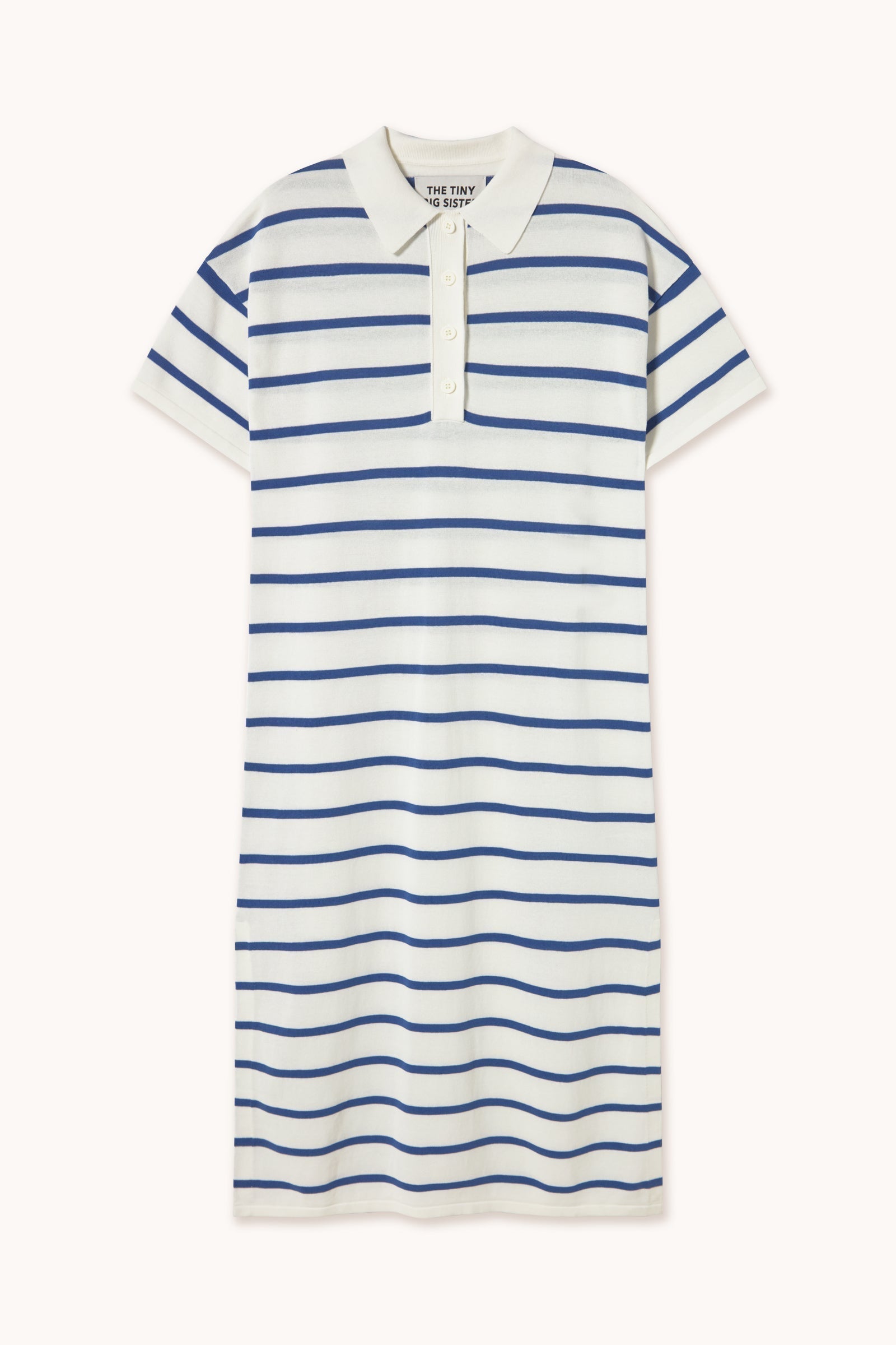 STRIPED POLO DRESS
