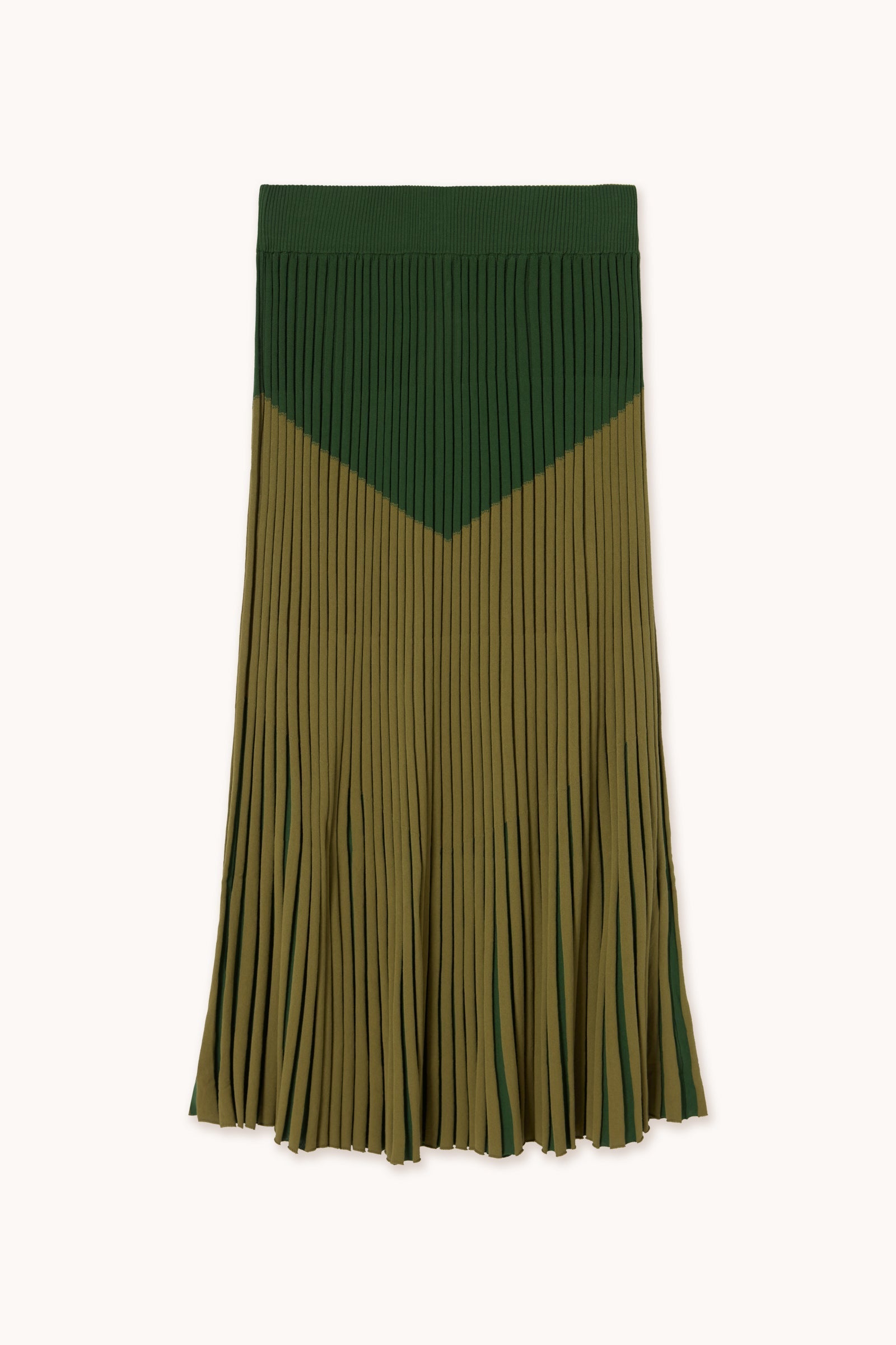 COLOR BLOCK SKIRT