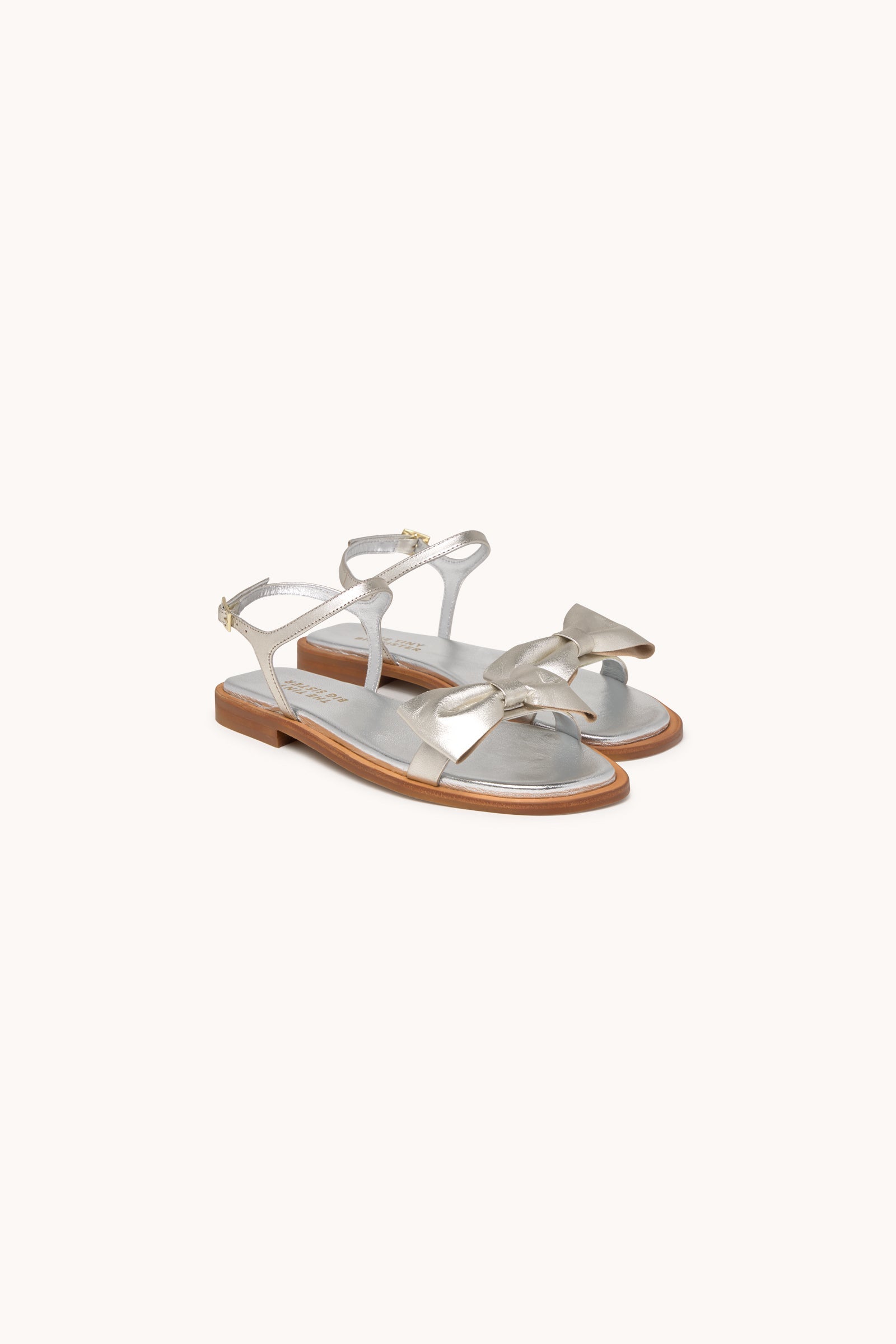 SANDALIAS DE LAZO METÁLICAS