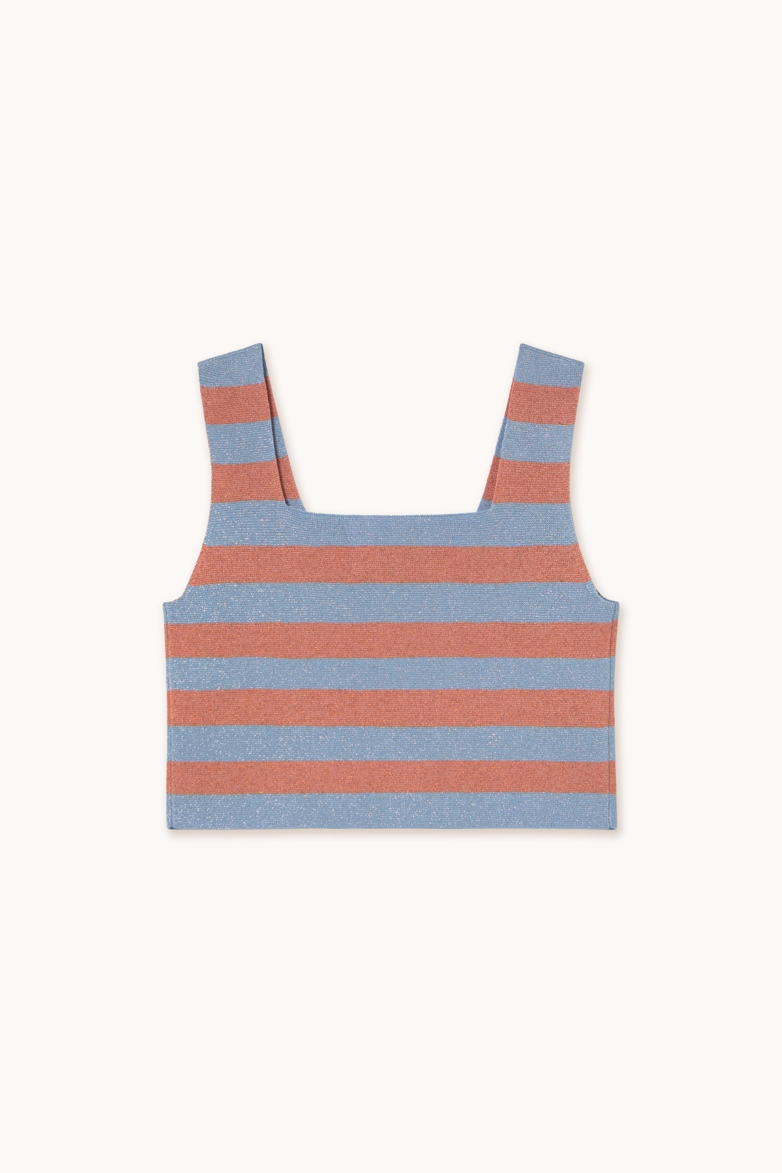 STRIPED BUTTONED TOP