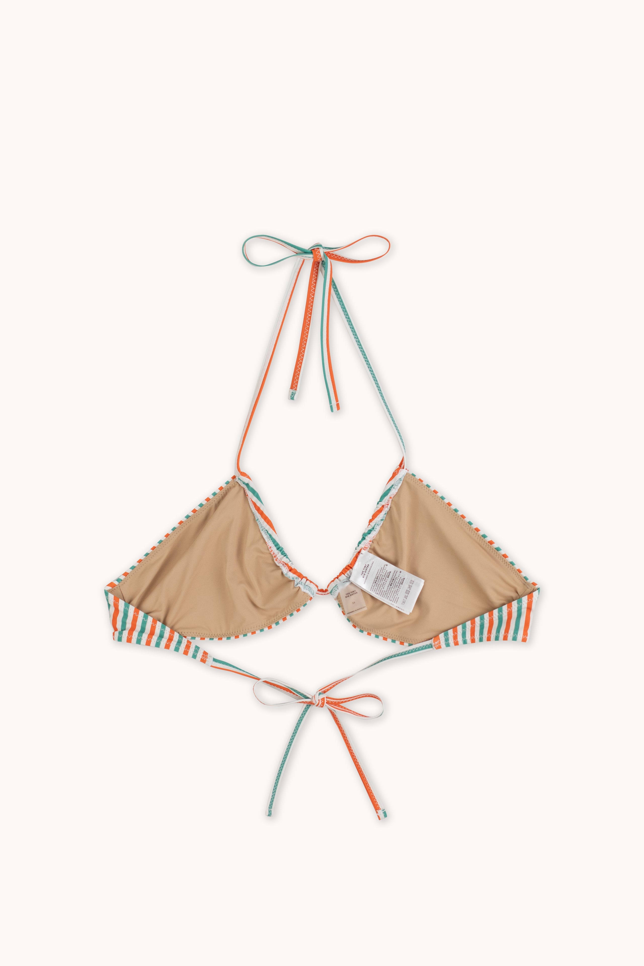 MULTI STRIPES BIKINI TOP