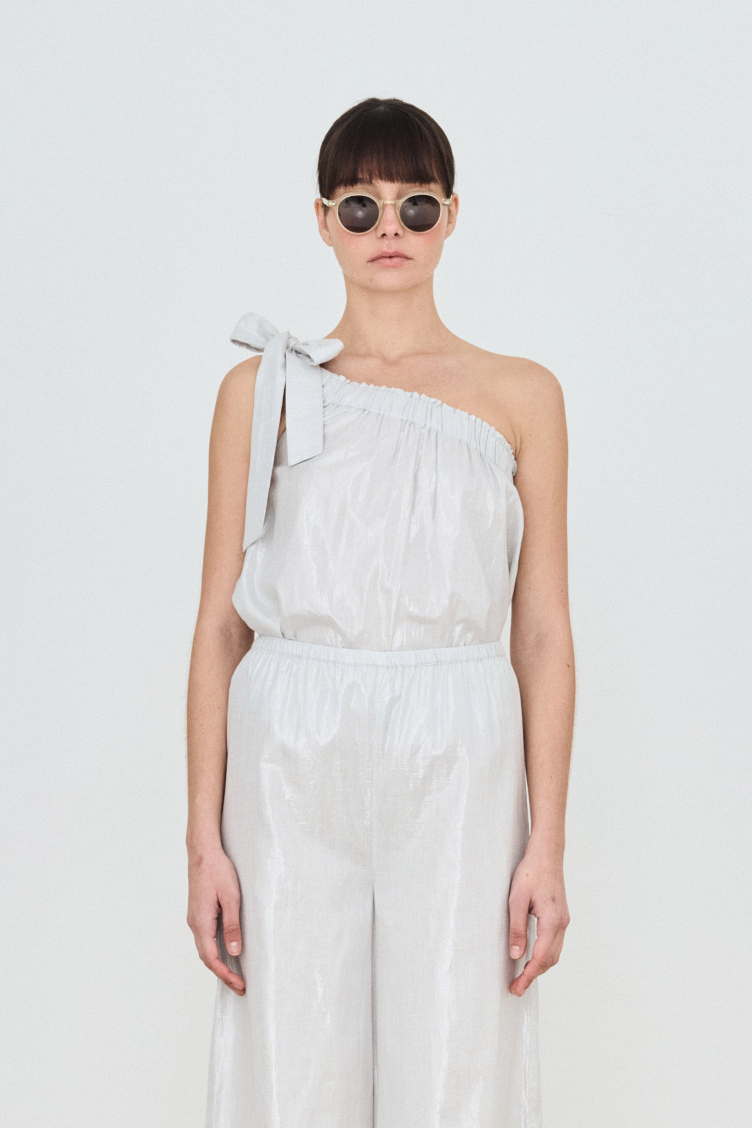 LUREX ASYMMETRIC TOP