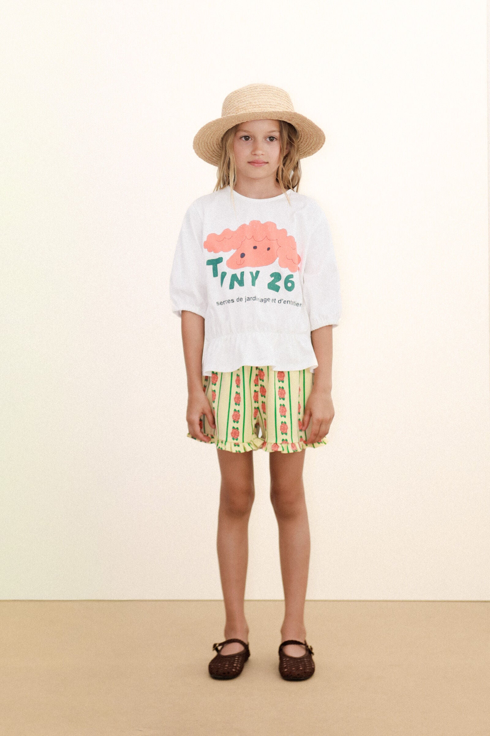 ROSE PATTERN SHORTS