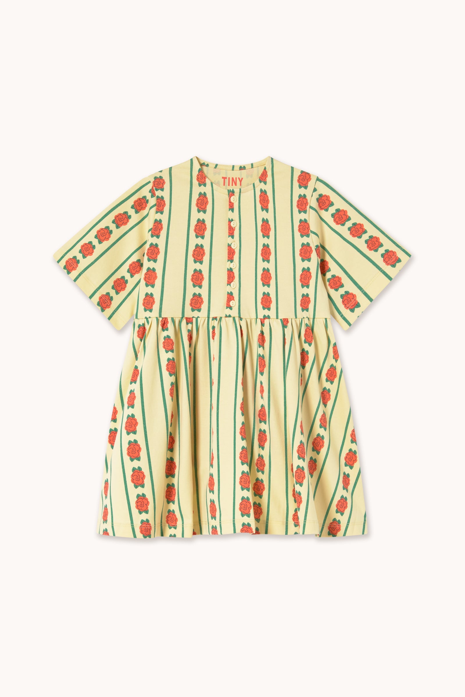 ROSE PATTERN DRESS