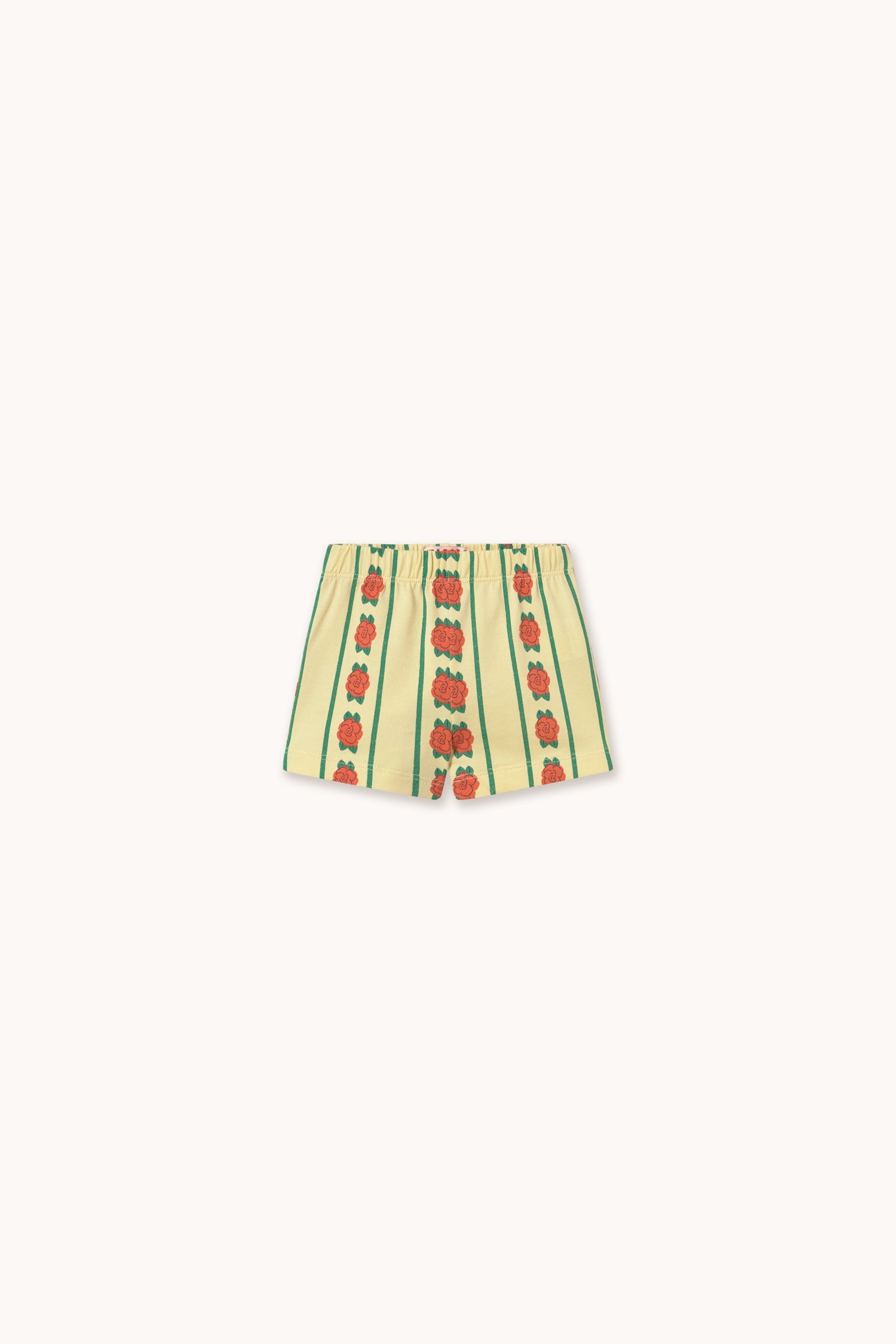 ROSE PATTERN KNITTED BABY SHORT
