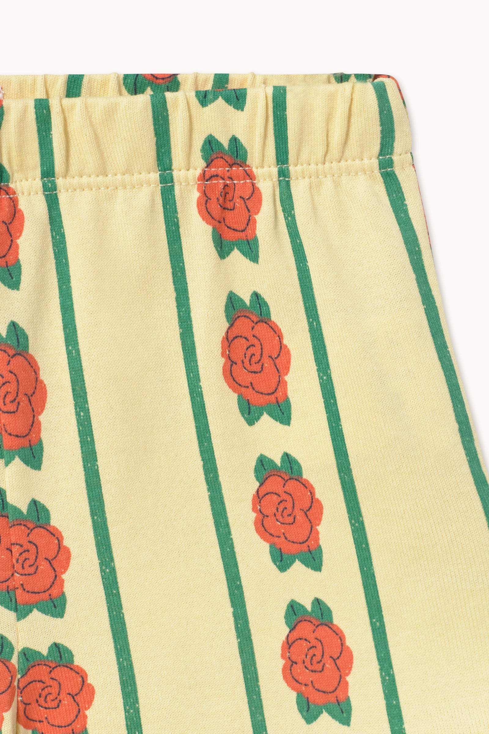 ROSE PATTERN KNITTED BABY SHORT