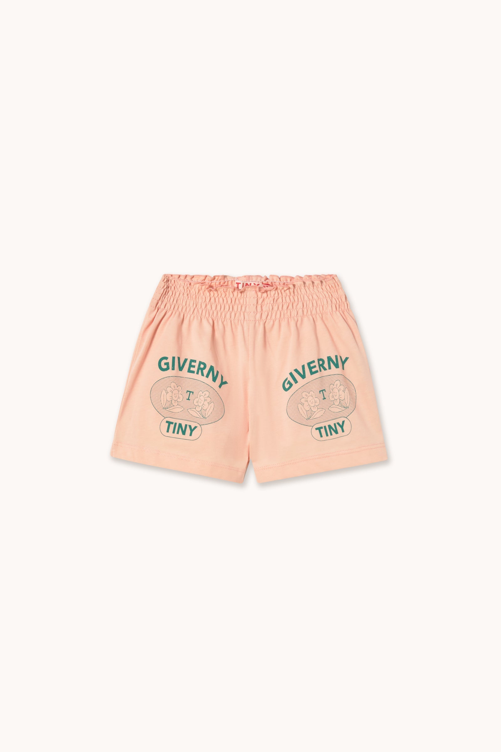 GIVERNY GRAPHIC SMOCKED SHORTS