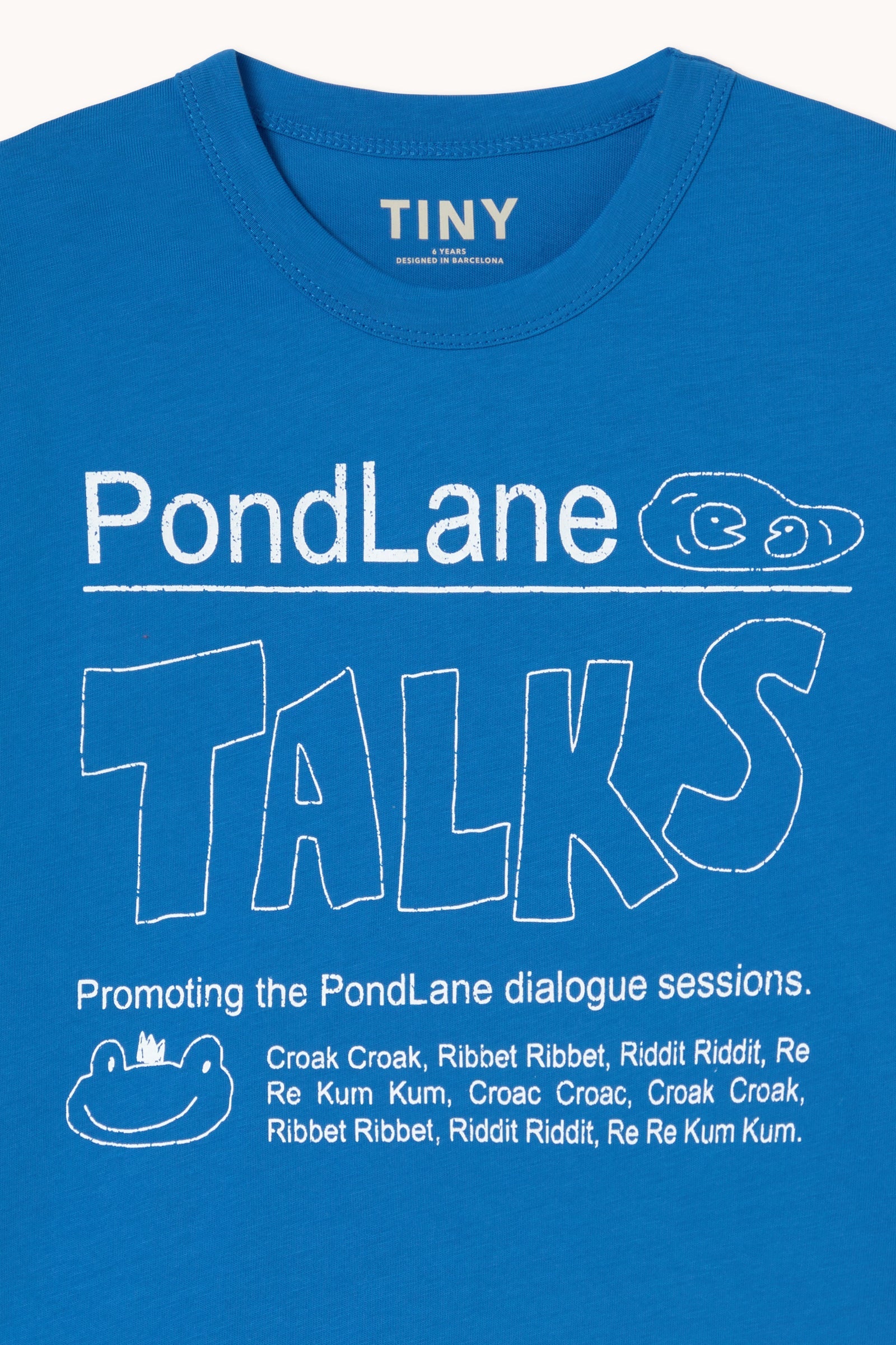PONDLANE BLUE GRAPHIC TEE