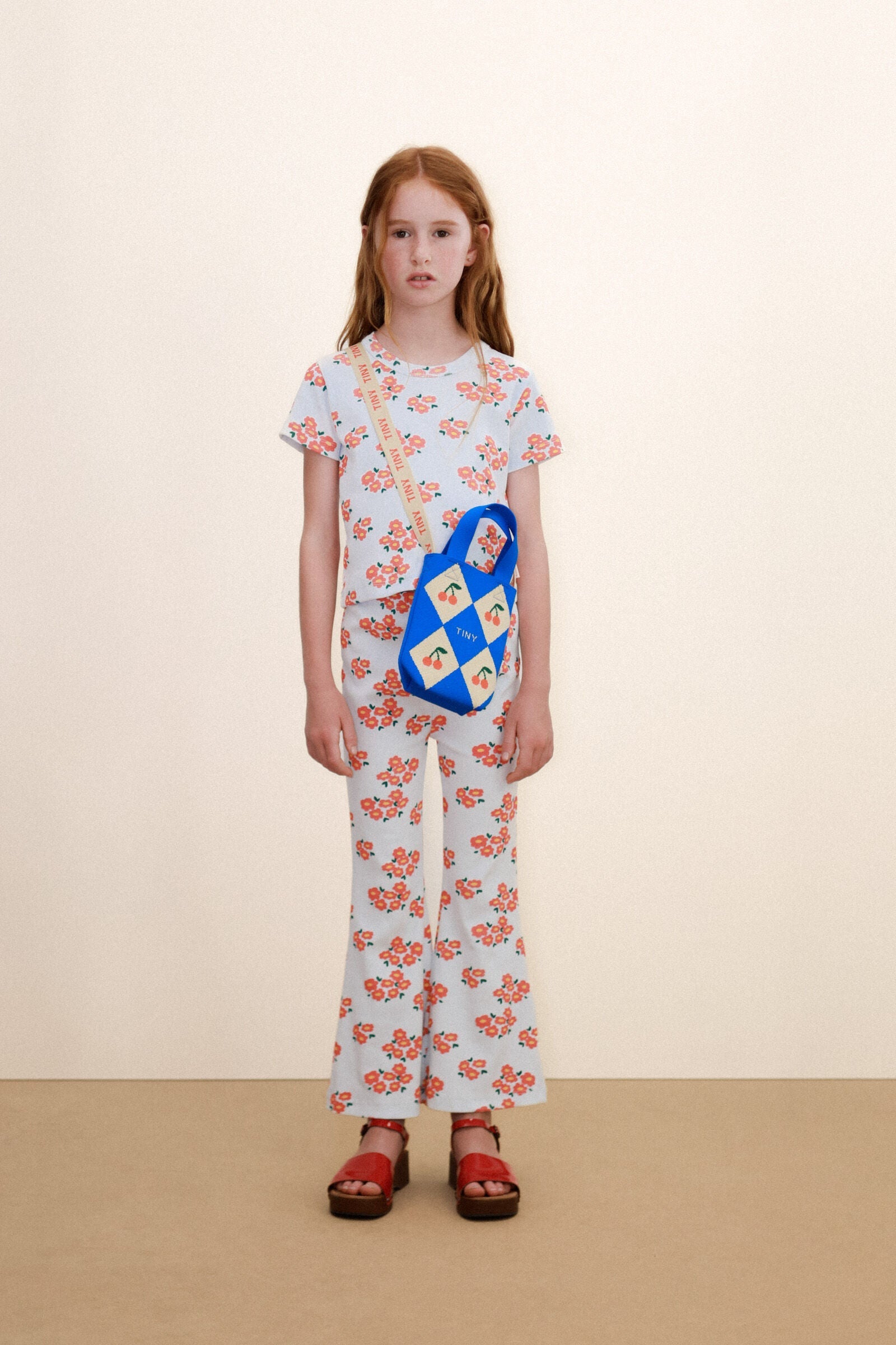 BLOSSOMS RIB TEE