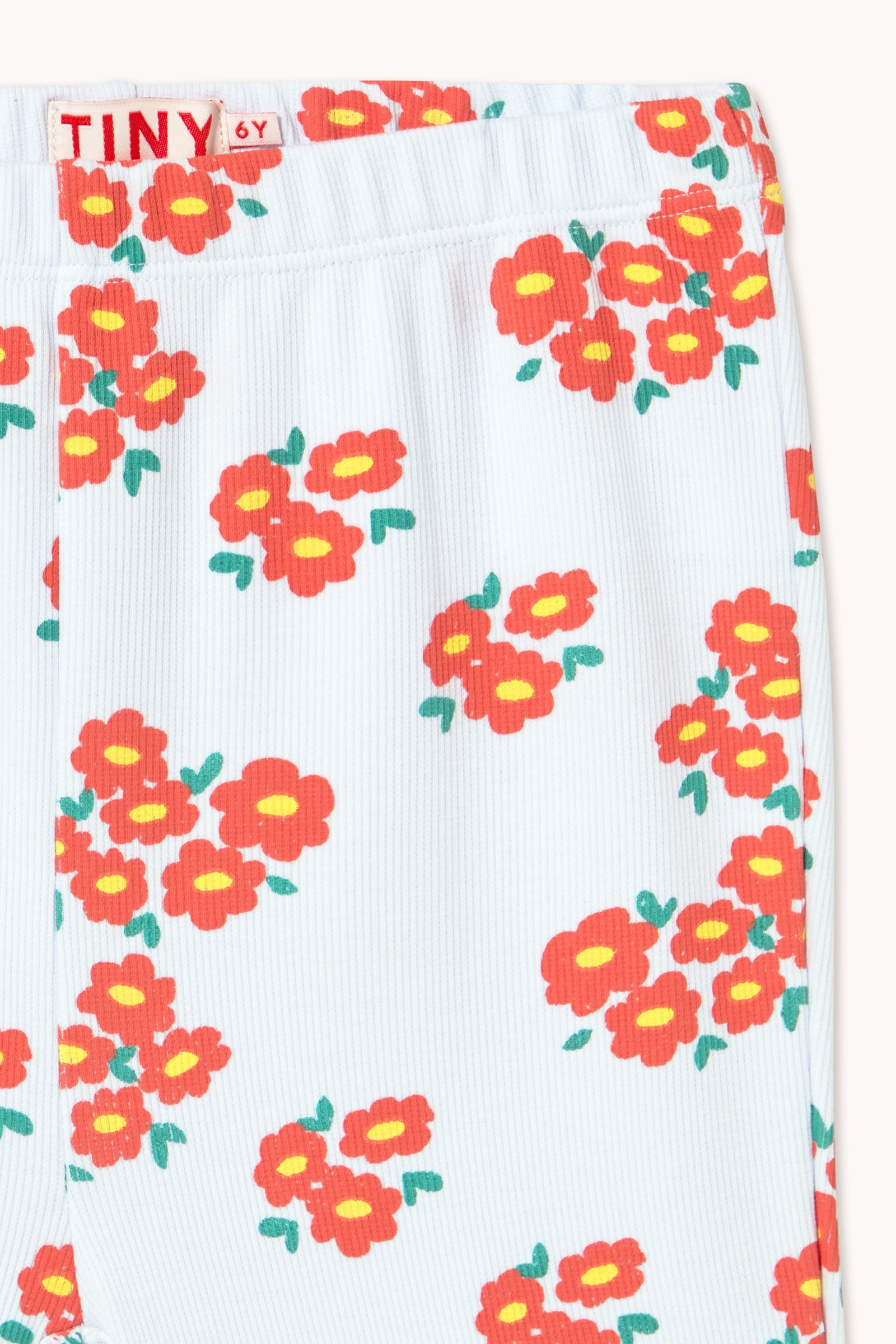 BLOSSOMS RIB PANT