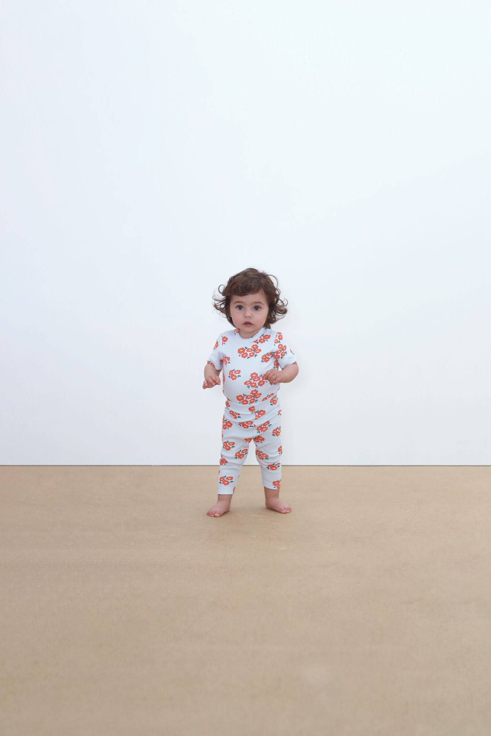 BLOSSOMS RIB BABY PANT