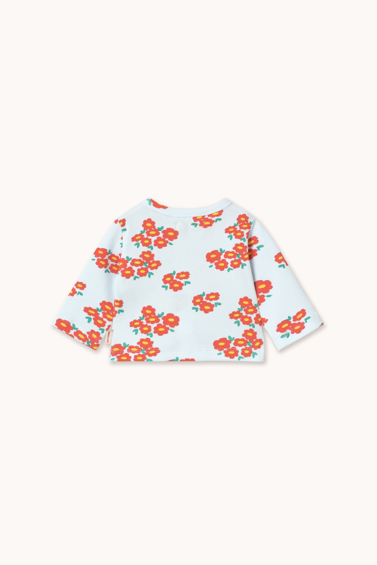 BLOSSOMS RIB BABY JACKET