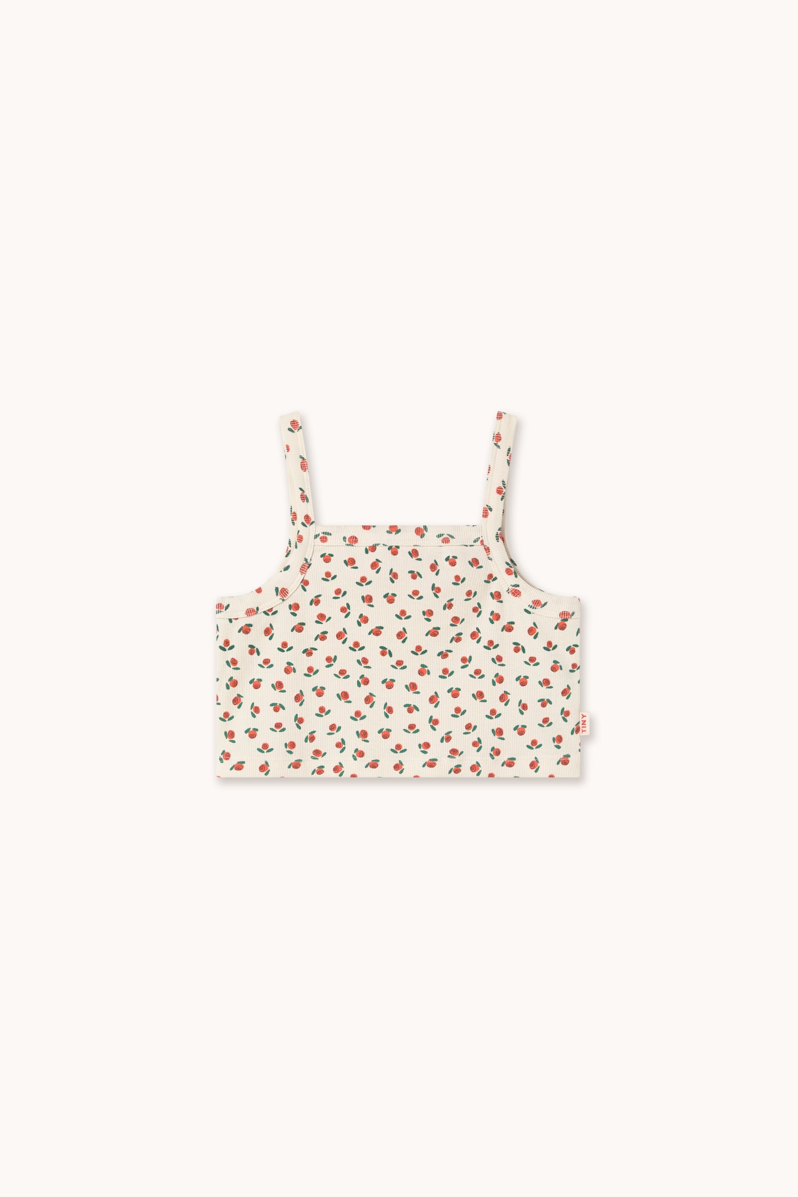 TINY ROSES RIB TOP