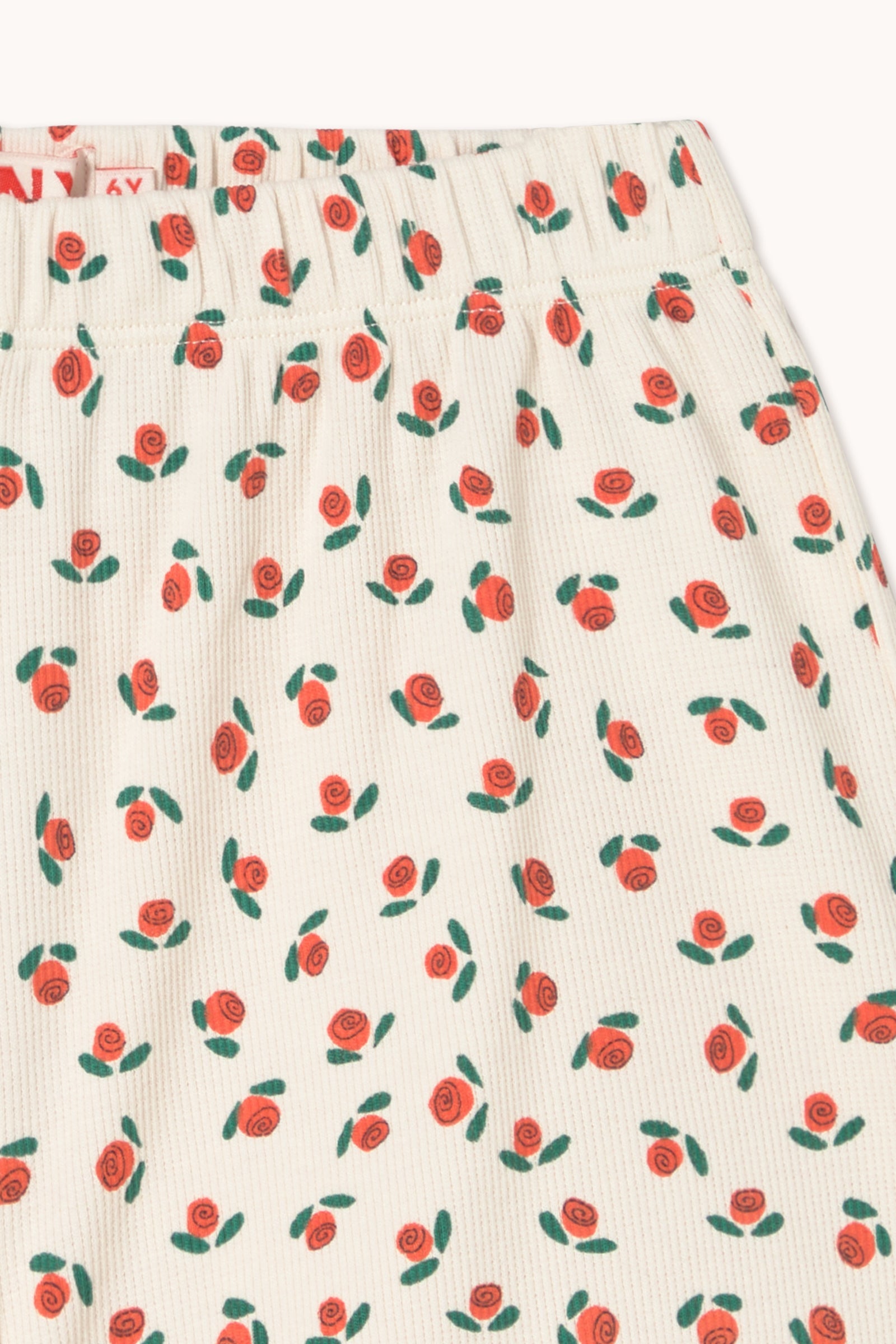 TINY ROSES RIB SHORT