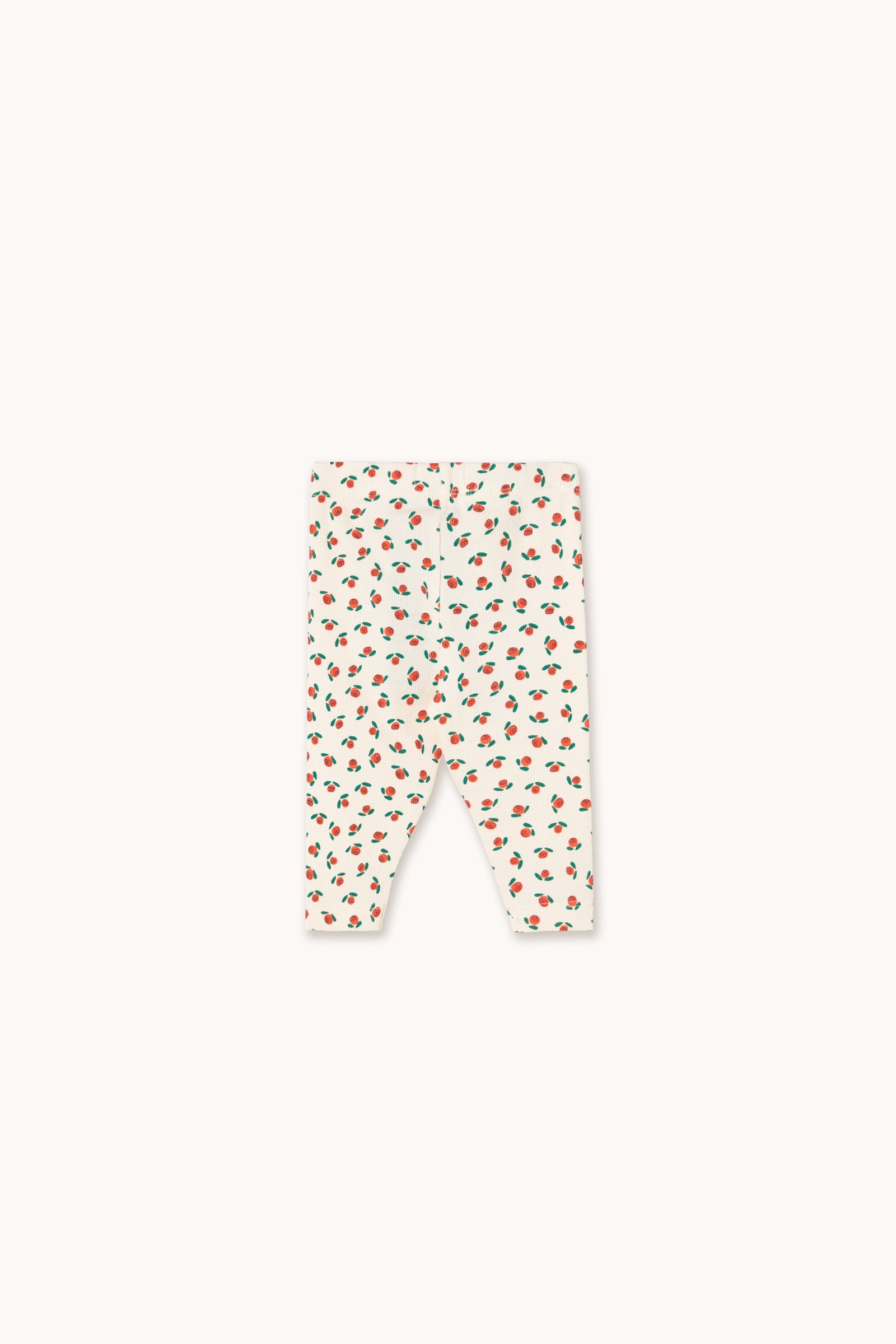 TINY ROSES RIB BABY PANT
