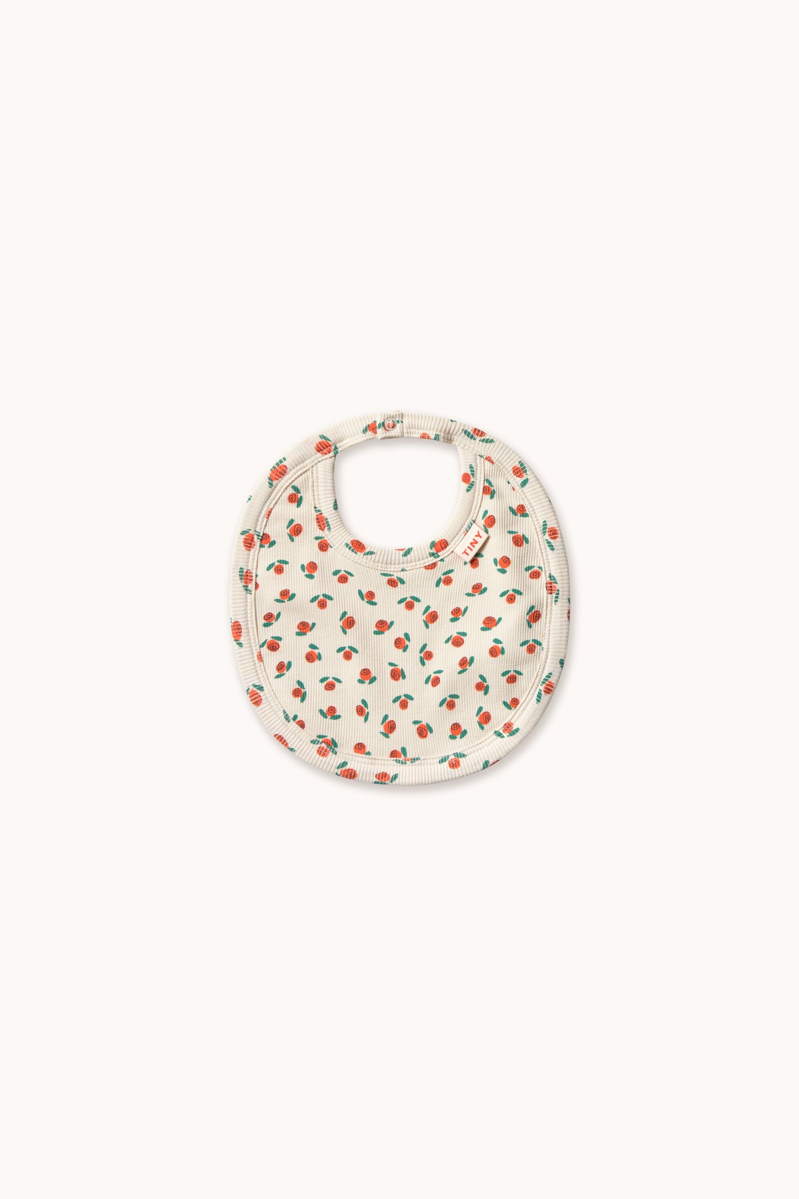 TINY ROSES RIB BIB