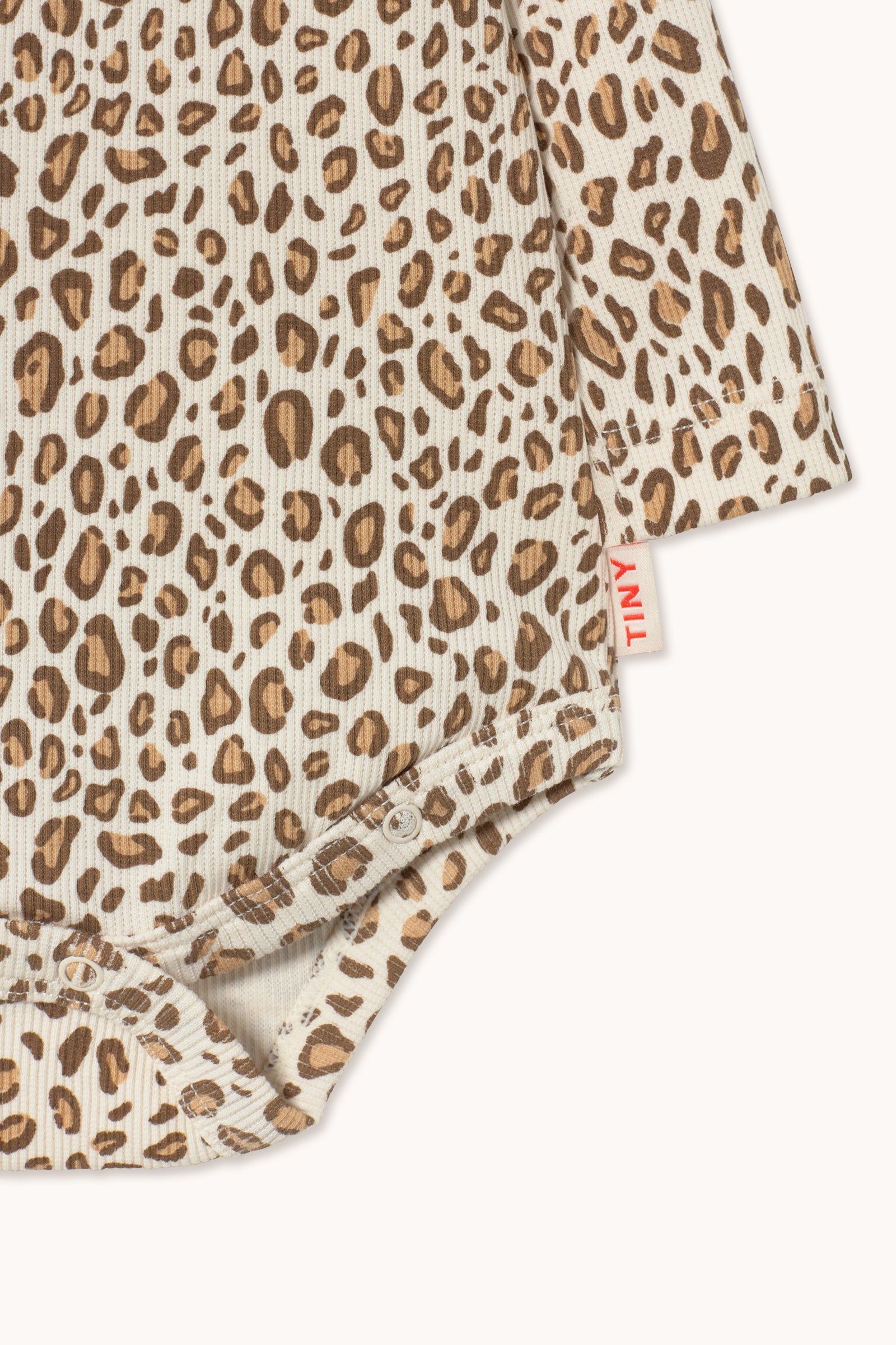 ANIMAL PRINT RIB CROSSED BODY