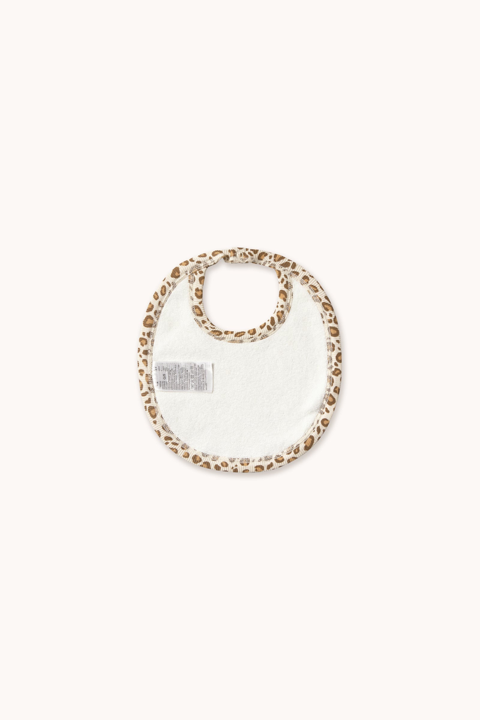 ANIMAL PRINT RIB BIB