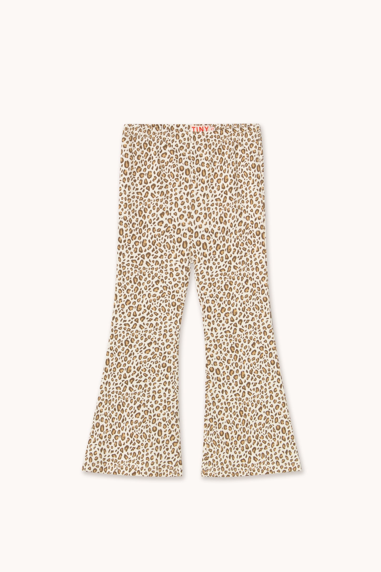 ANIMAL PRINT RIB PANT