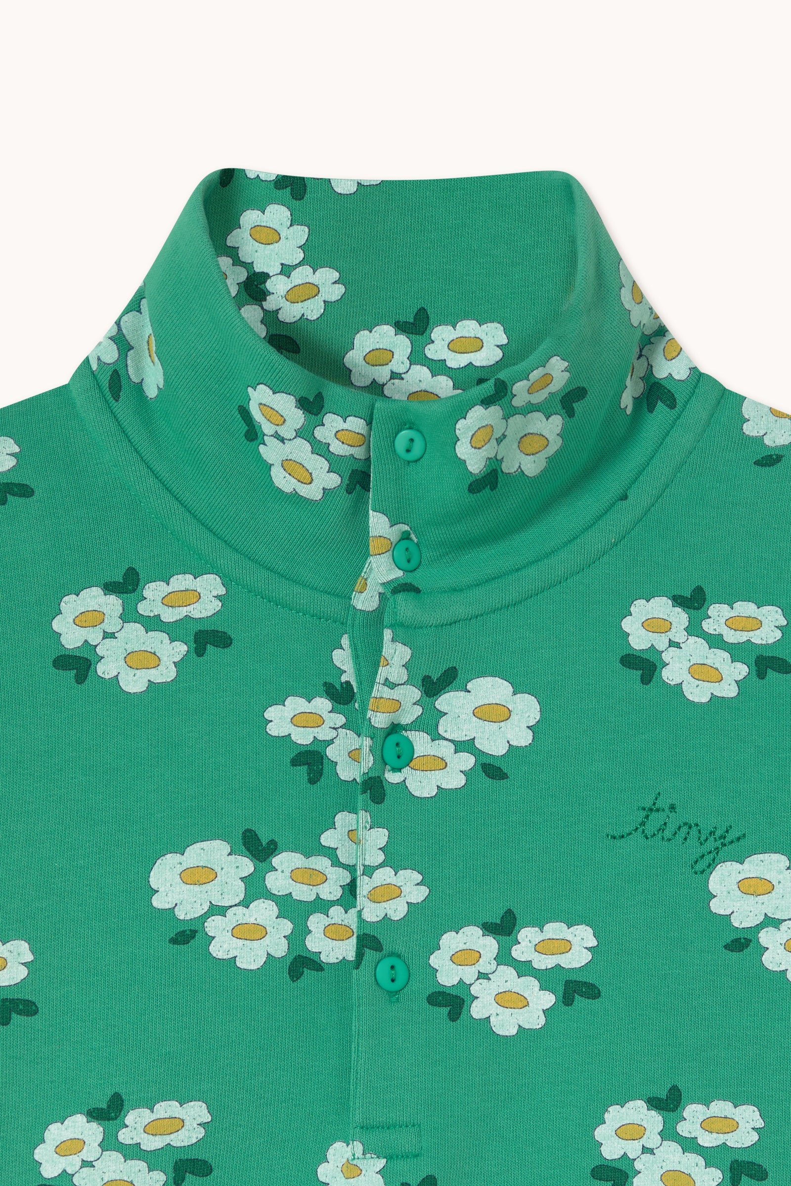 BLOSSOMS MOCKNECK SWEATSHIRT