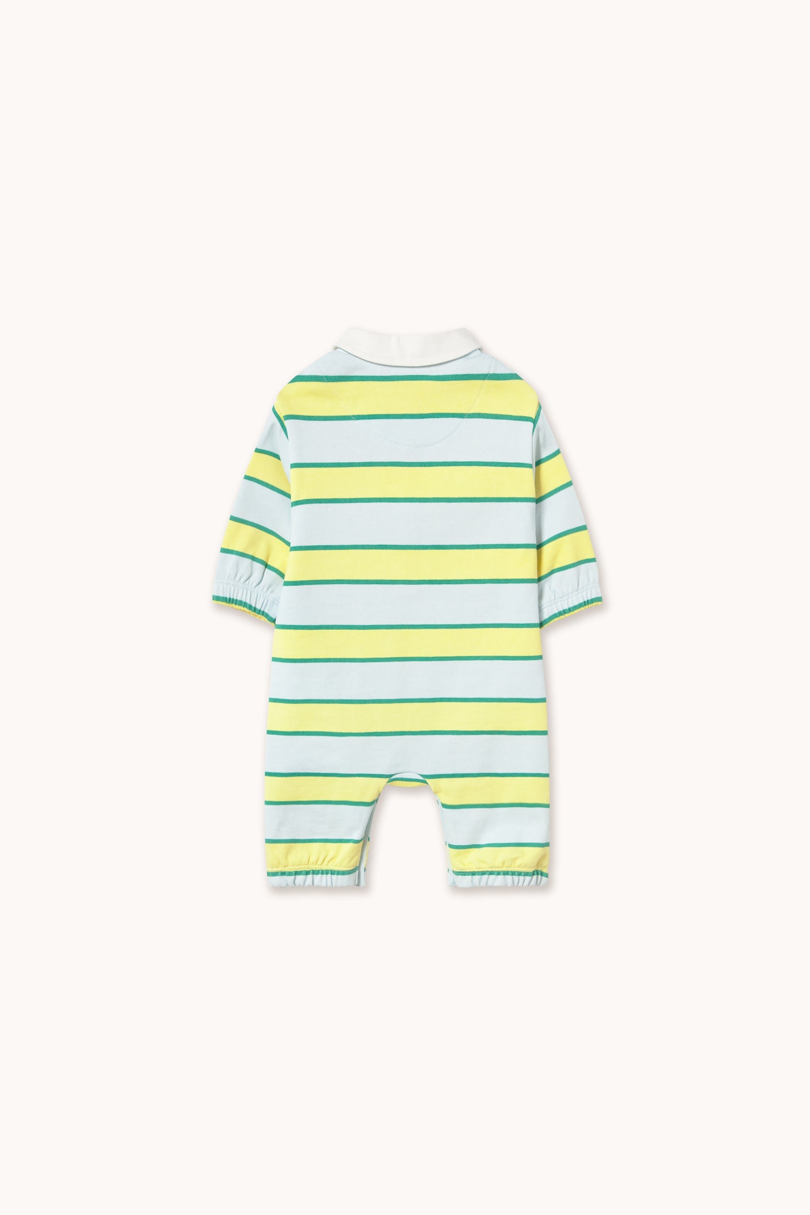 RETRO STRIPES POLO ONE-PIECE