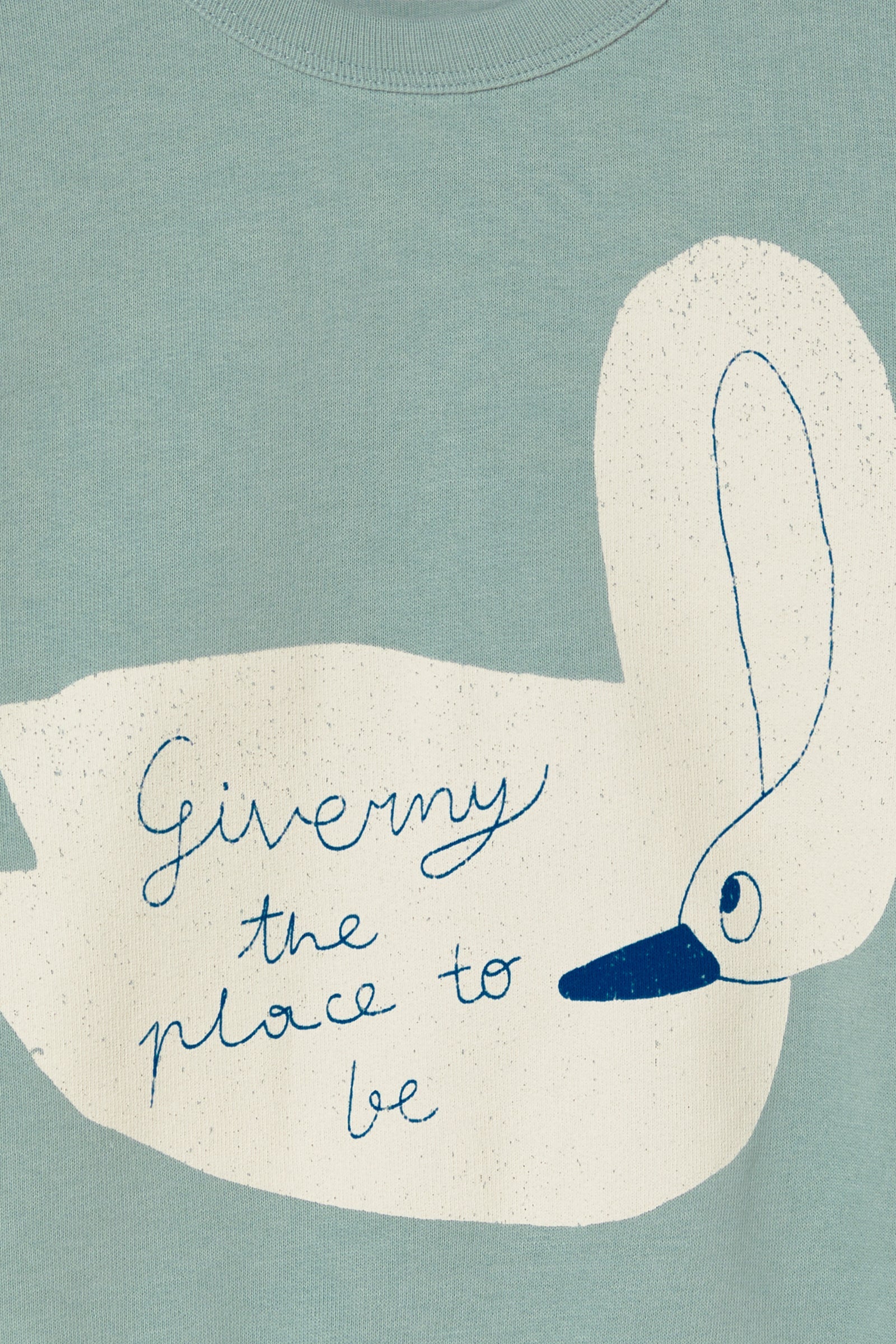 SWAN GRAPHIC SWEATSHIRT