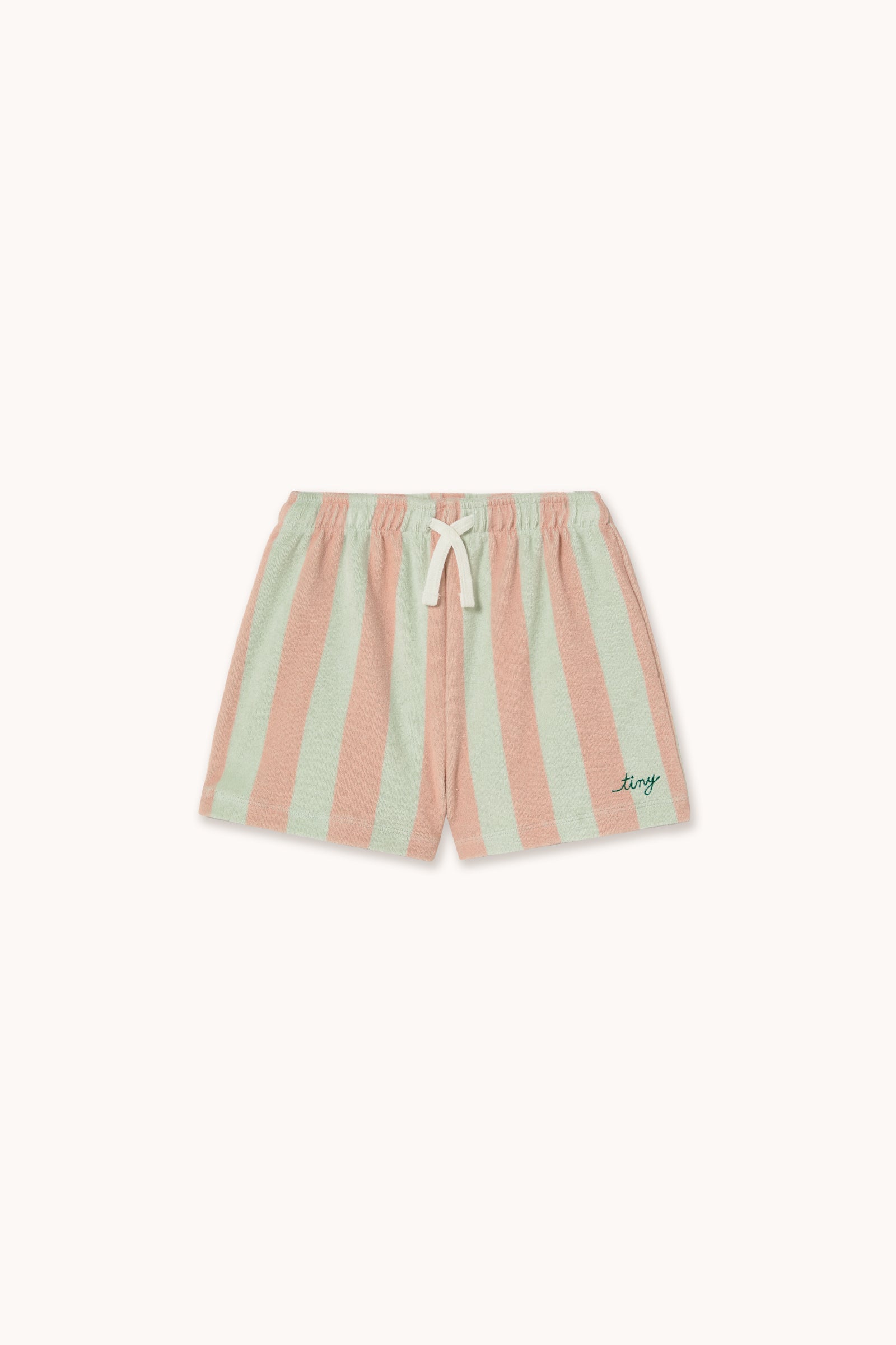 STRIPES TOWEL SHORTS
