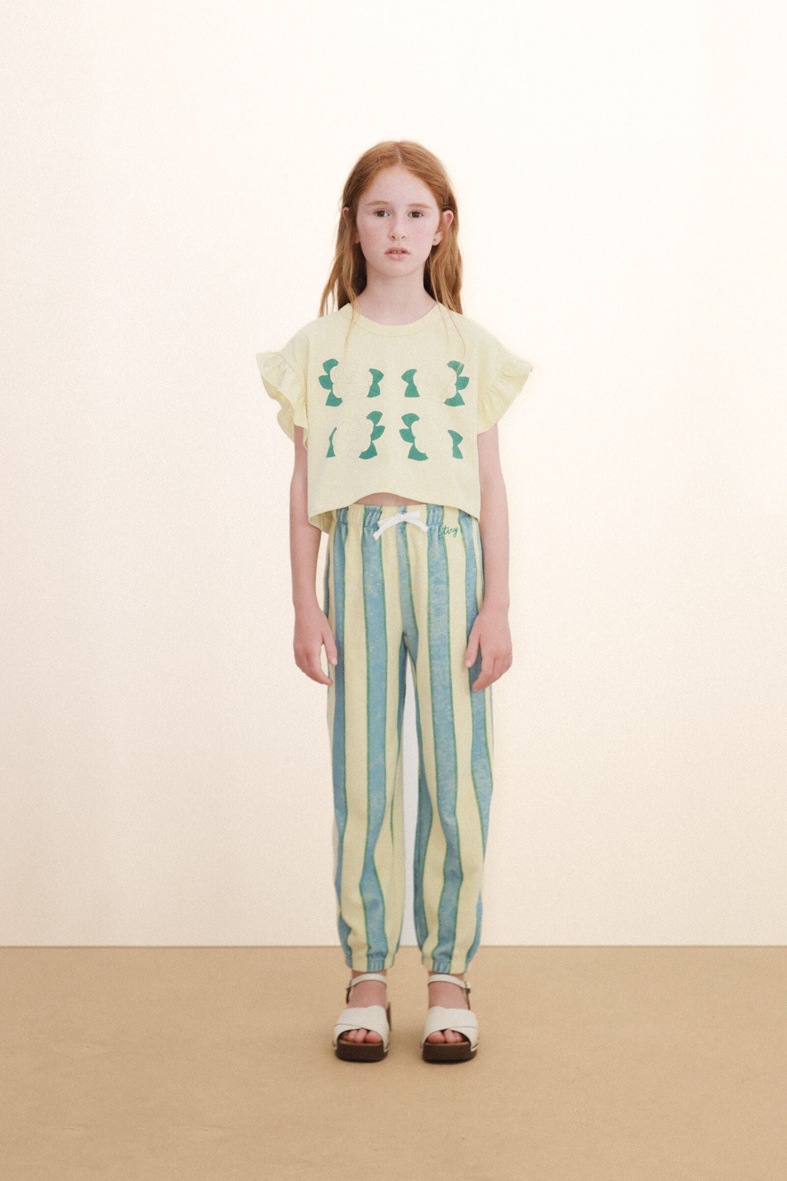 RETRO STRIPES TOWEL SWEATPANT