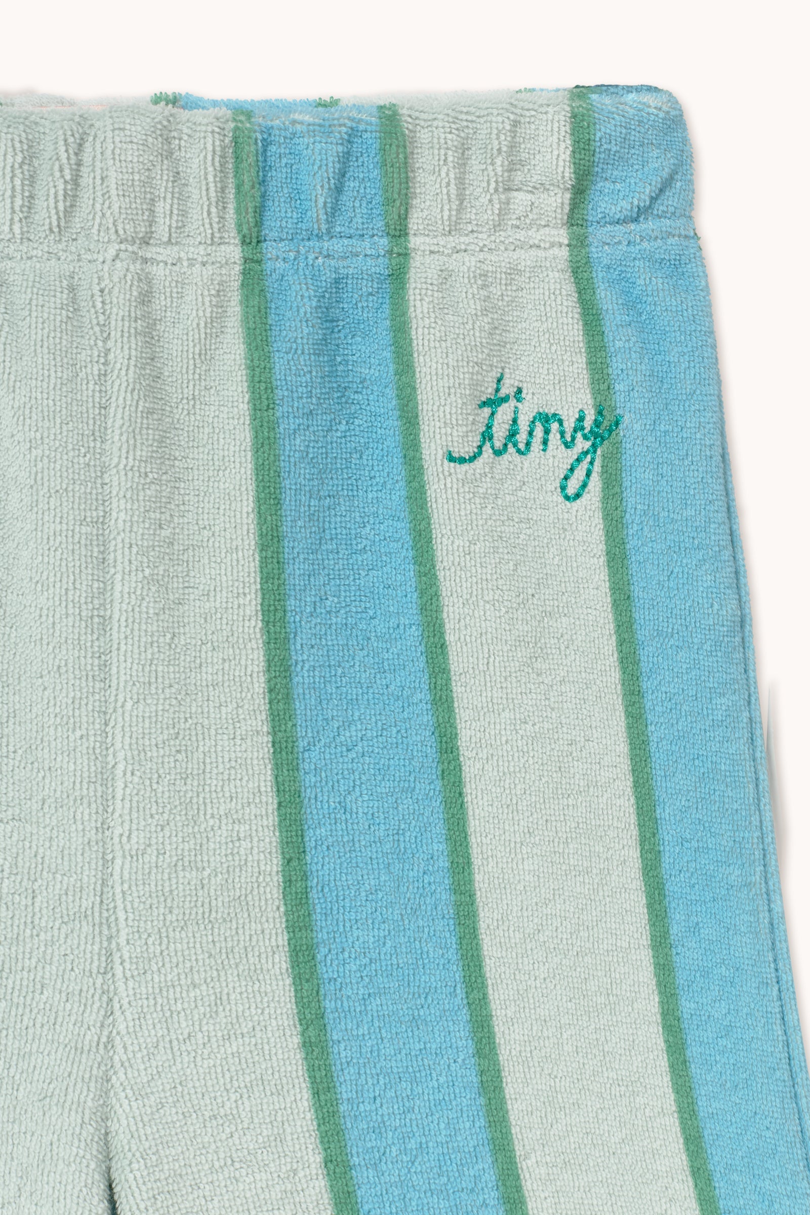 RETRO STRIPES BLUE TOWEL BABY PANT