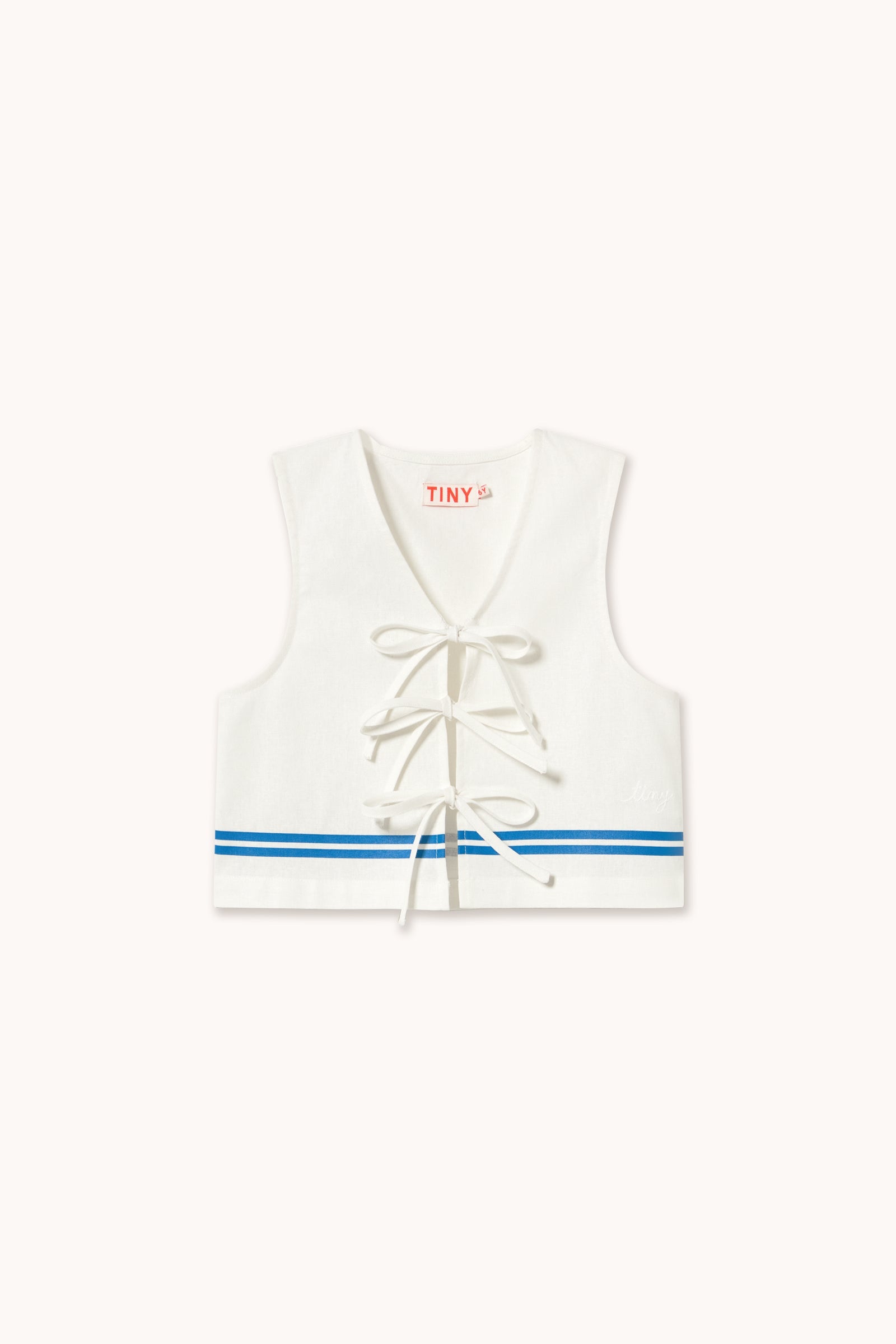 STRIPES WOVEN VEST