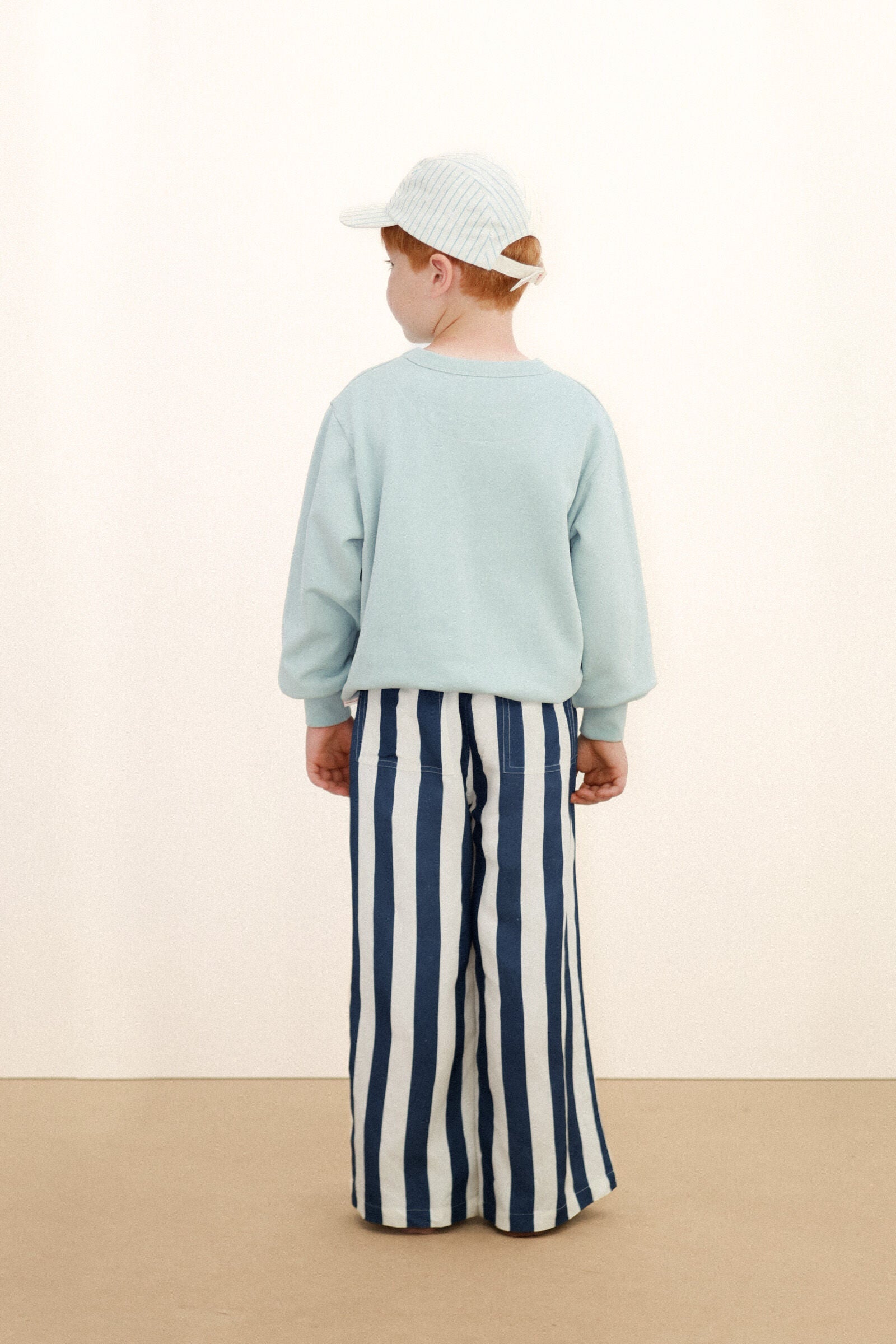 LIGHT NAVY STRIPES PANT