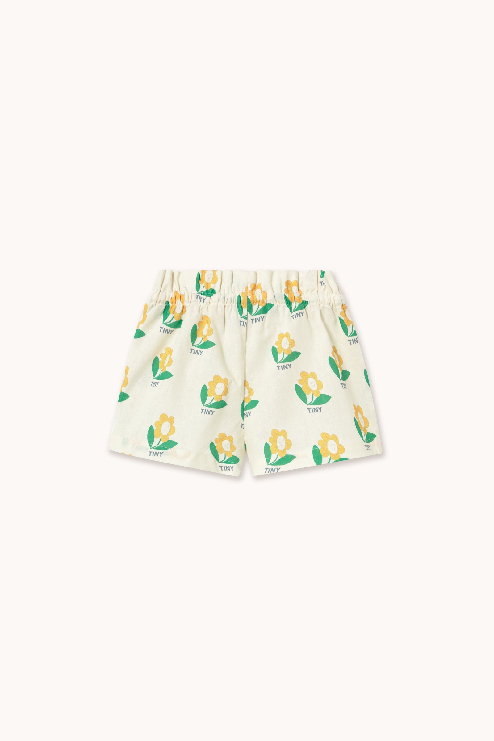 TINY FLOWER LINEN SHORT
