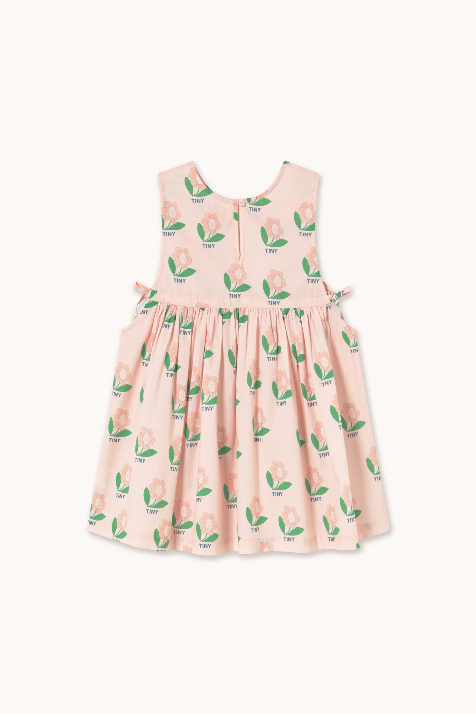 TINY FLOWER BOWS DRESS