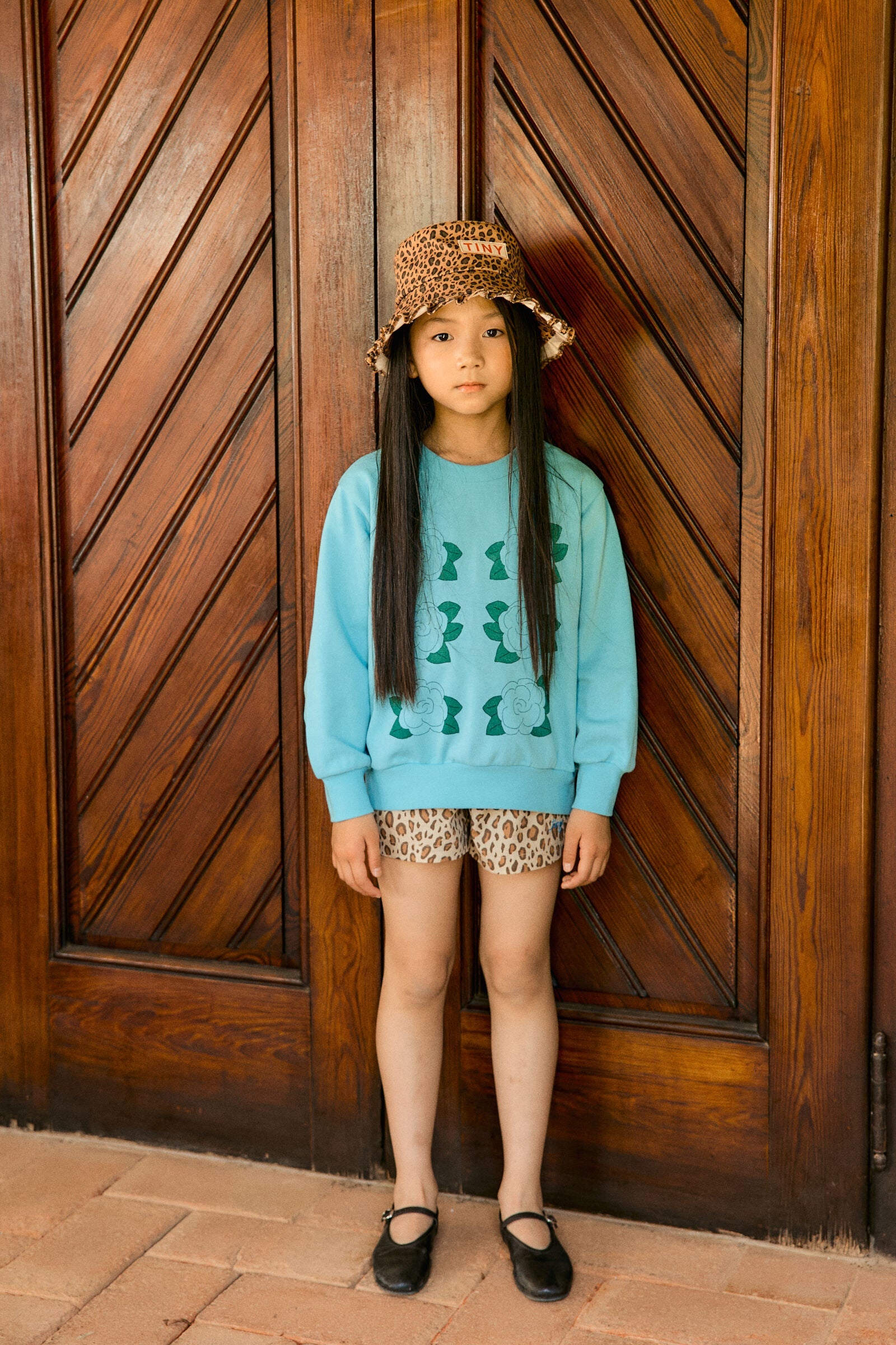 ANIMAL PRINT SMOCK SHORT
