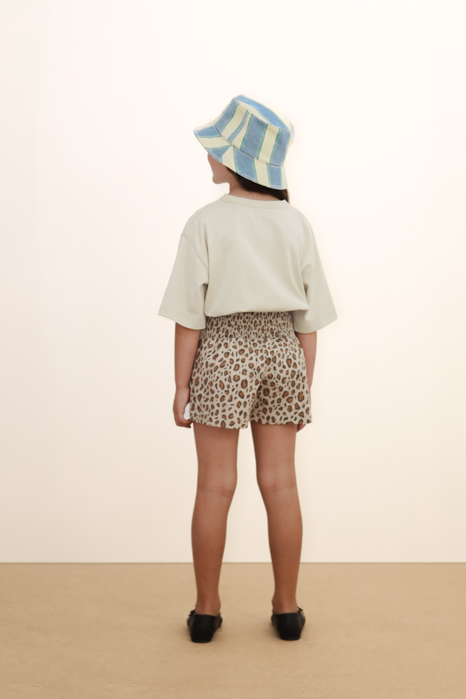 ANIMAL PRINT SMOCK SHORT