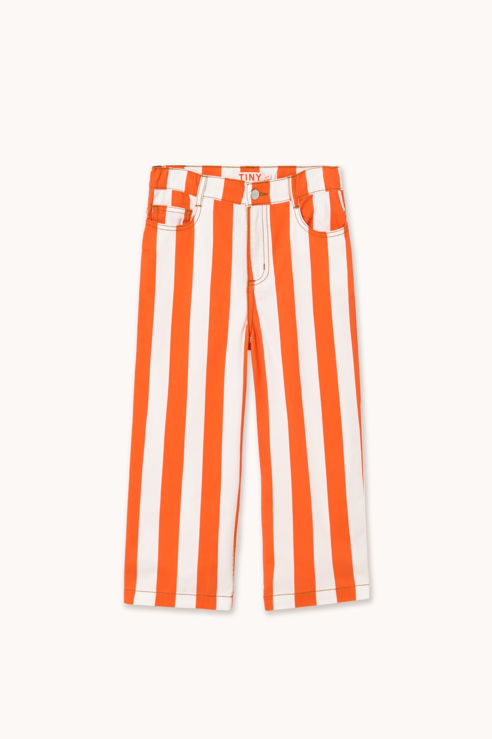 STRIPES TWILL JEANS