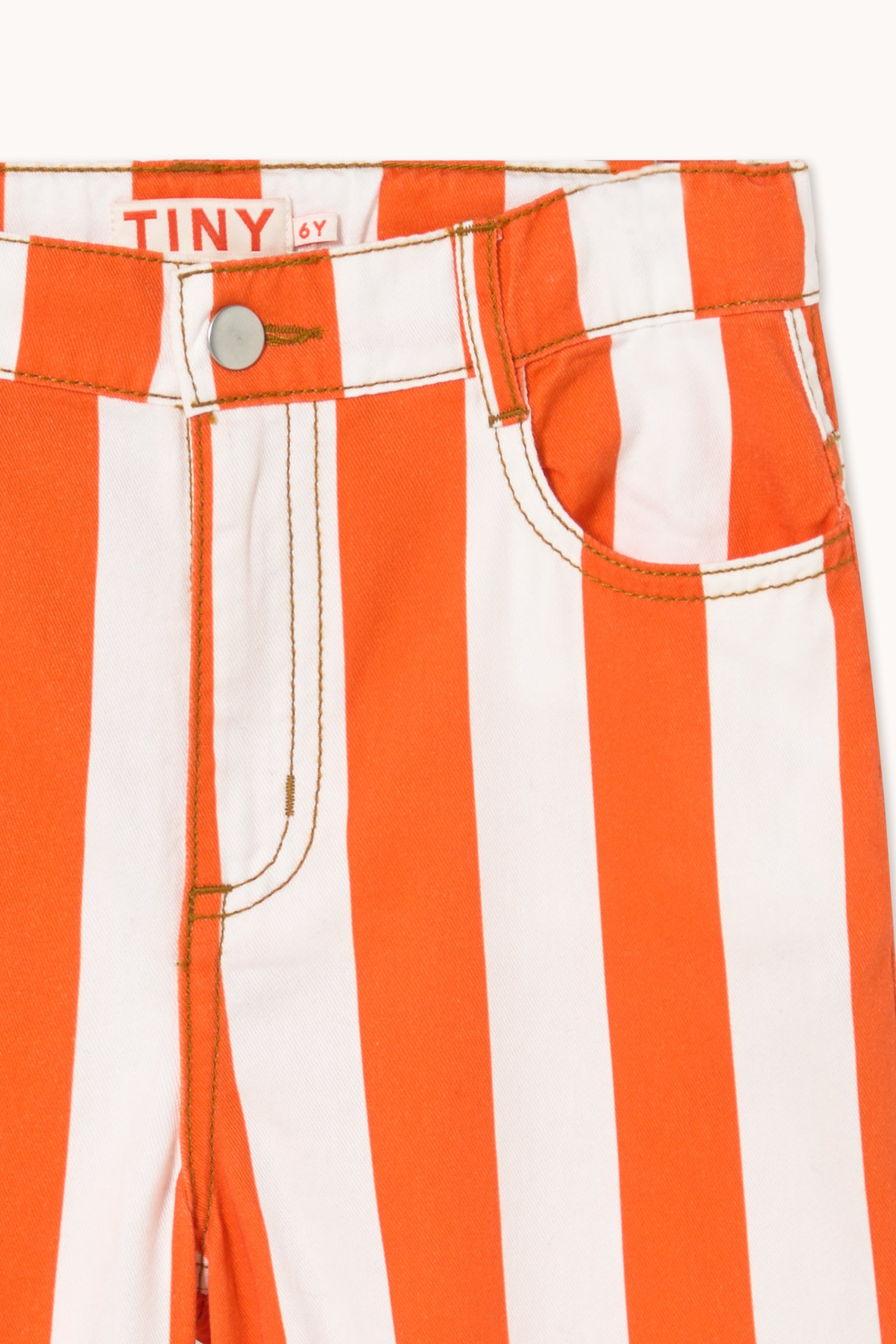 STRIPES TWILL JEANS