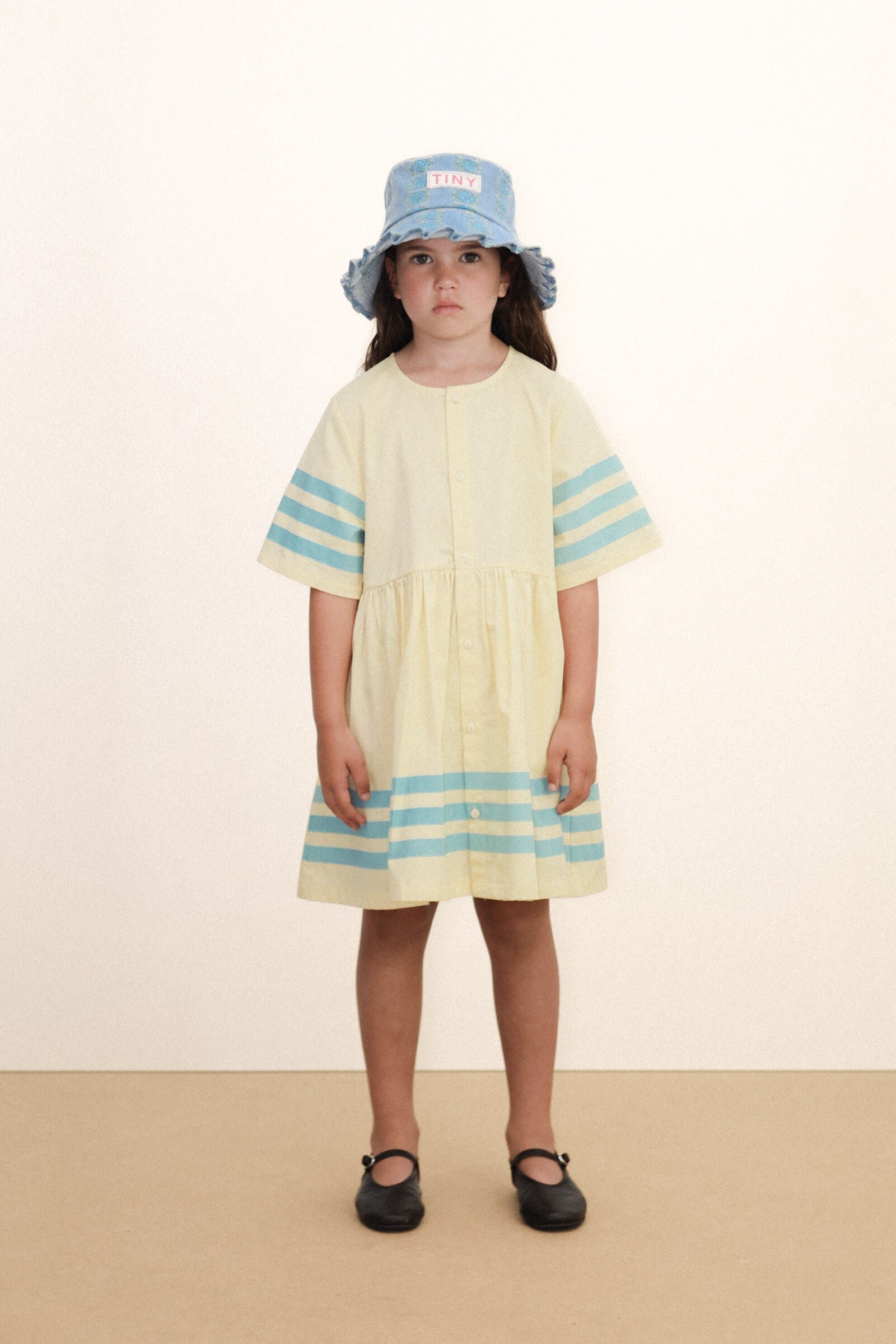 STRIPES TWILL DRESS