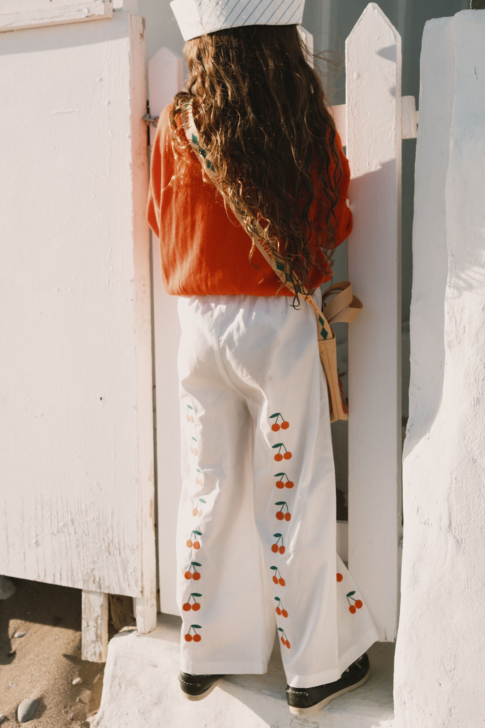 MINI CHERRIES TWILL PANT