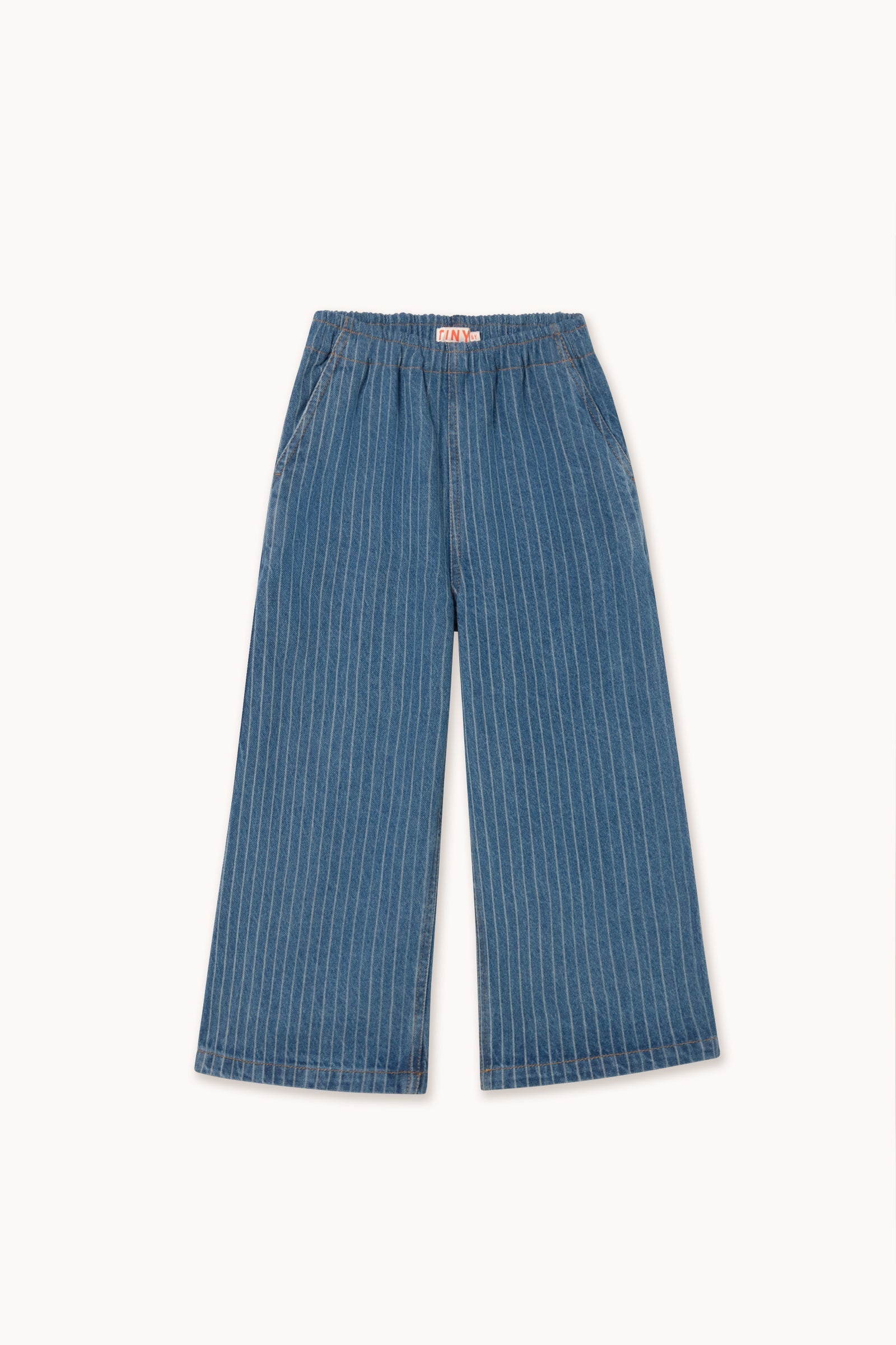 STRIPES DENIM PANT