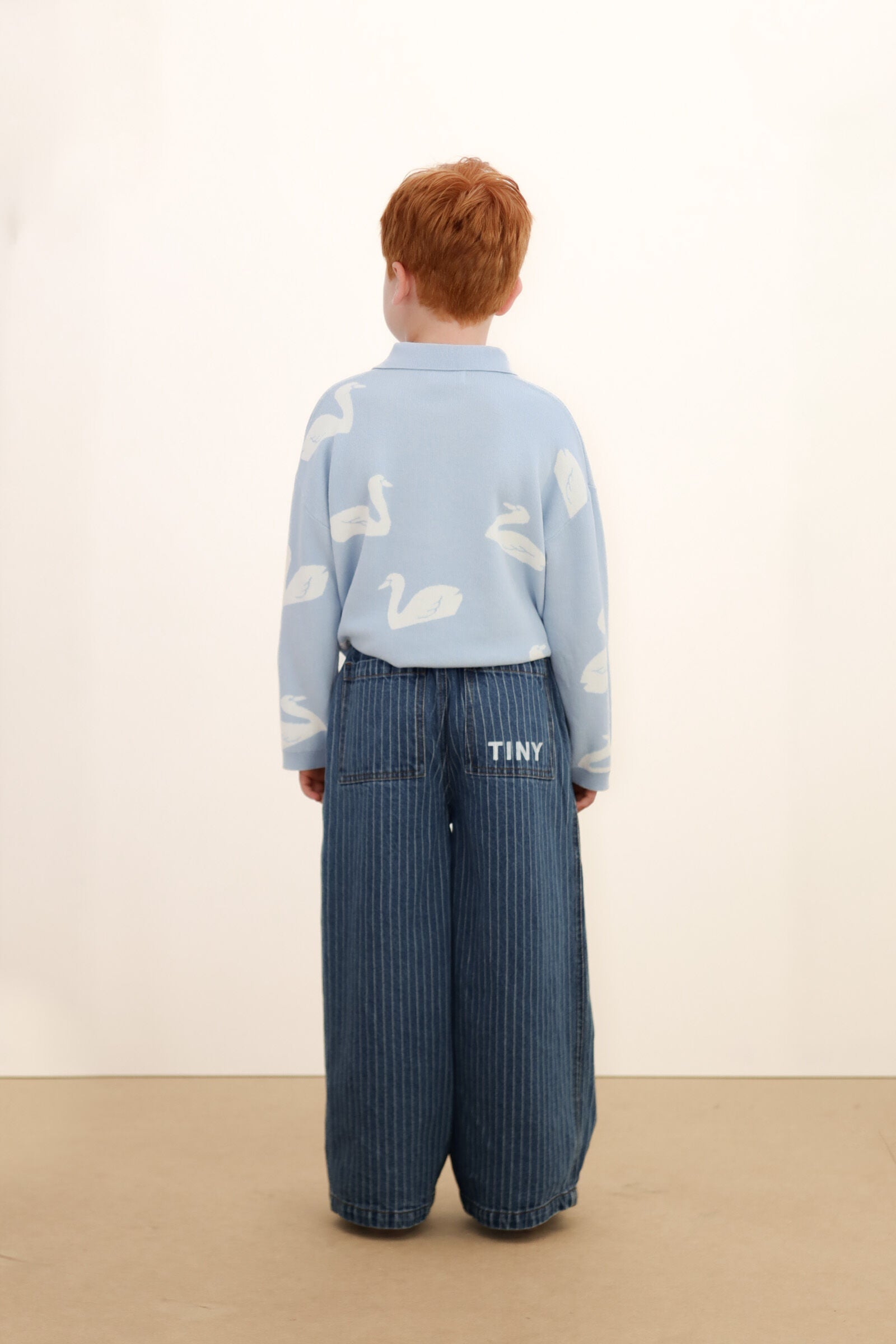 STRIPES DENIM PANT