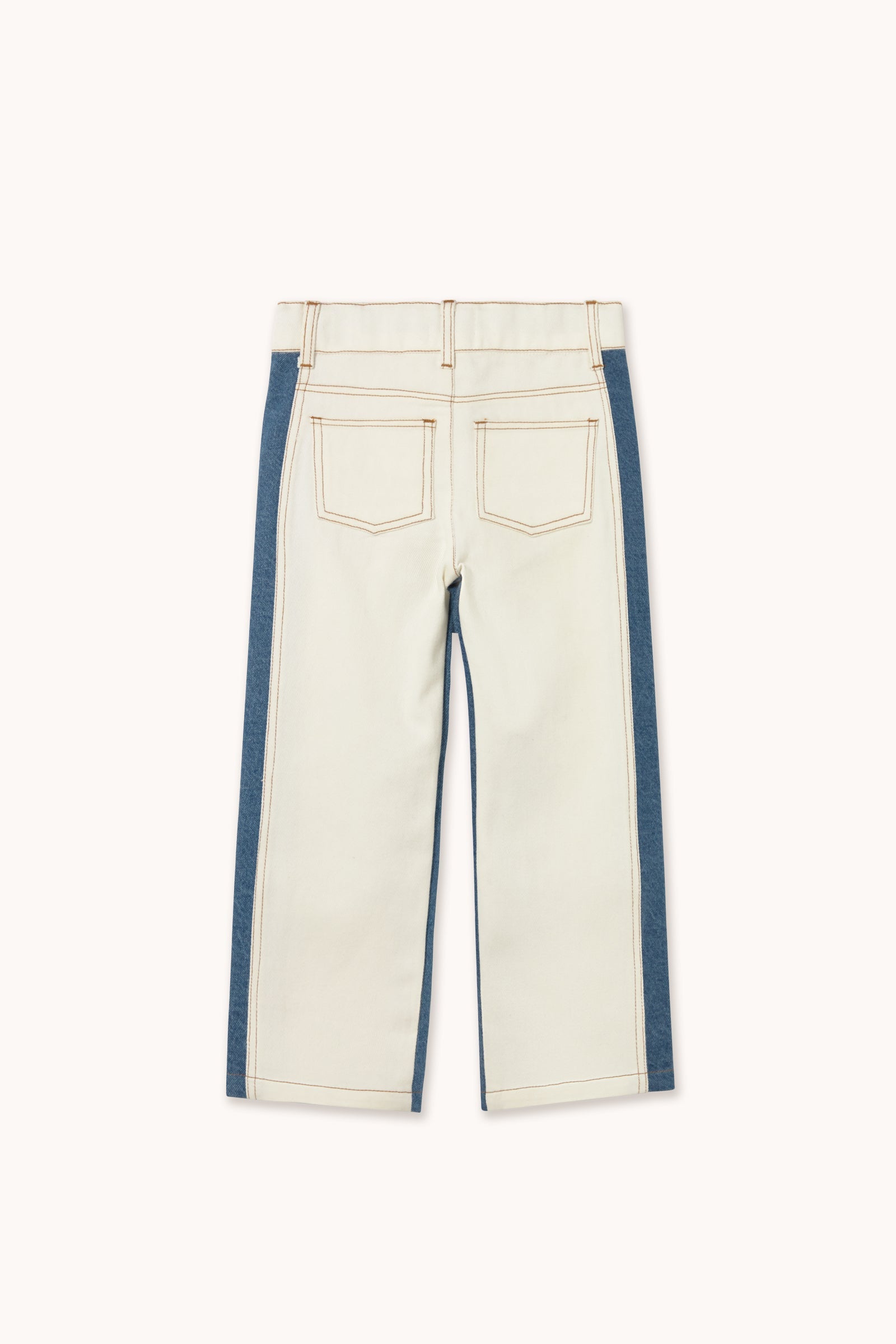 COLOR BLOCK JEANS