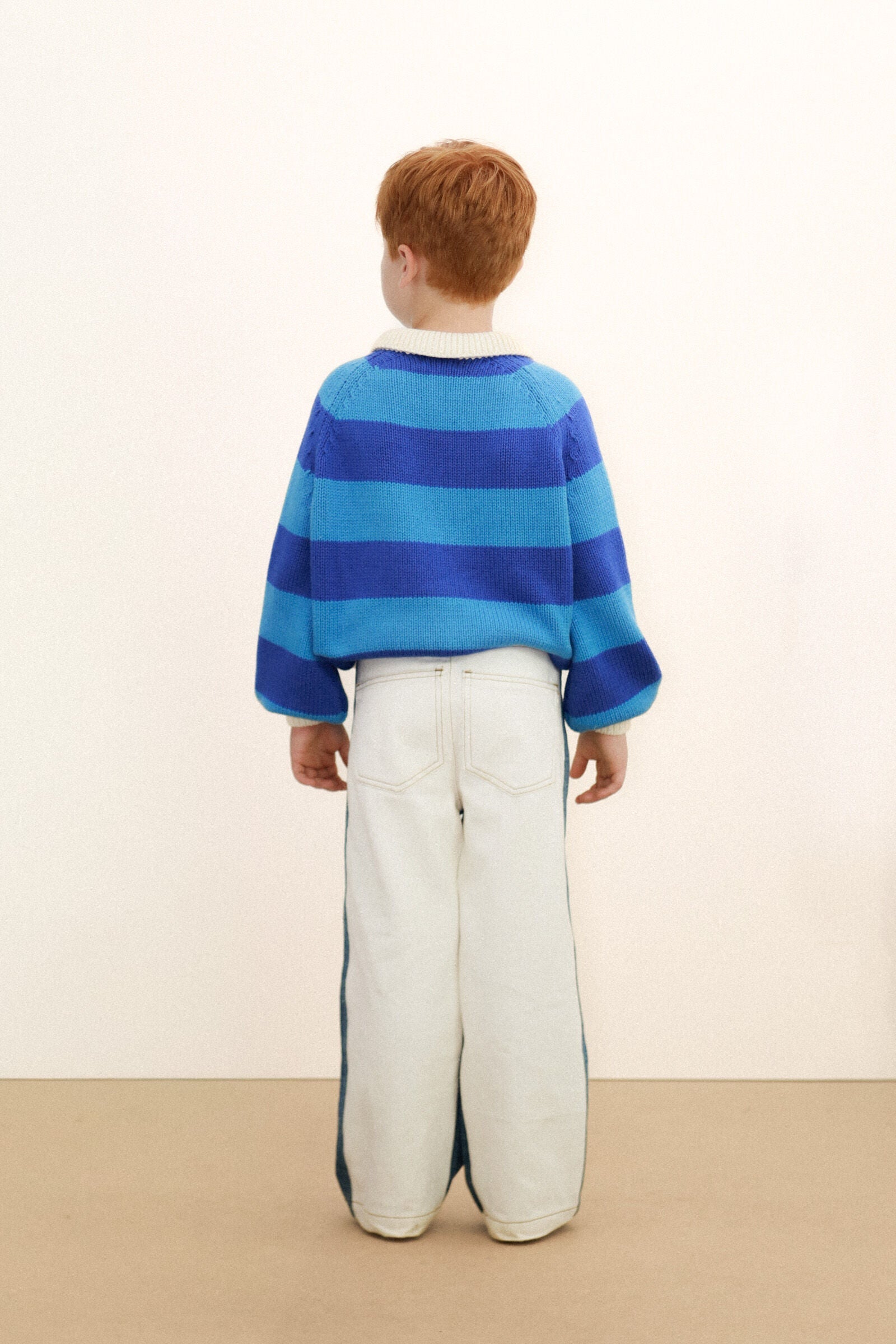 COLOR BLOCK JEANS