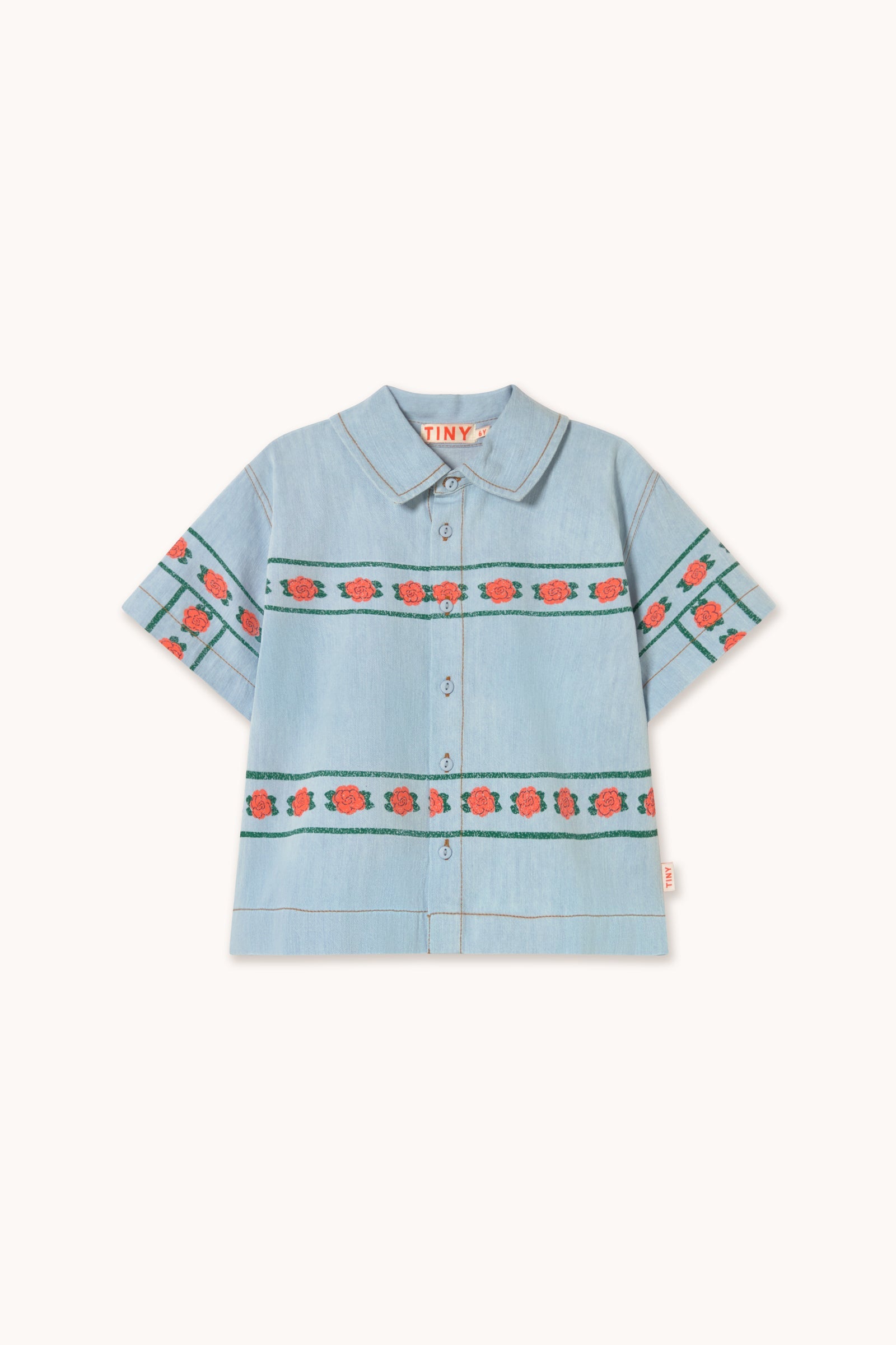 ROSES DENIM SHIRT