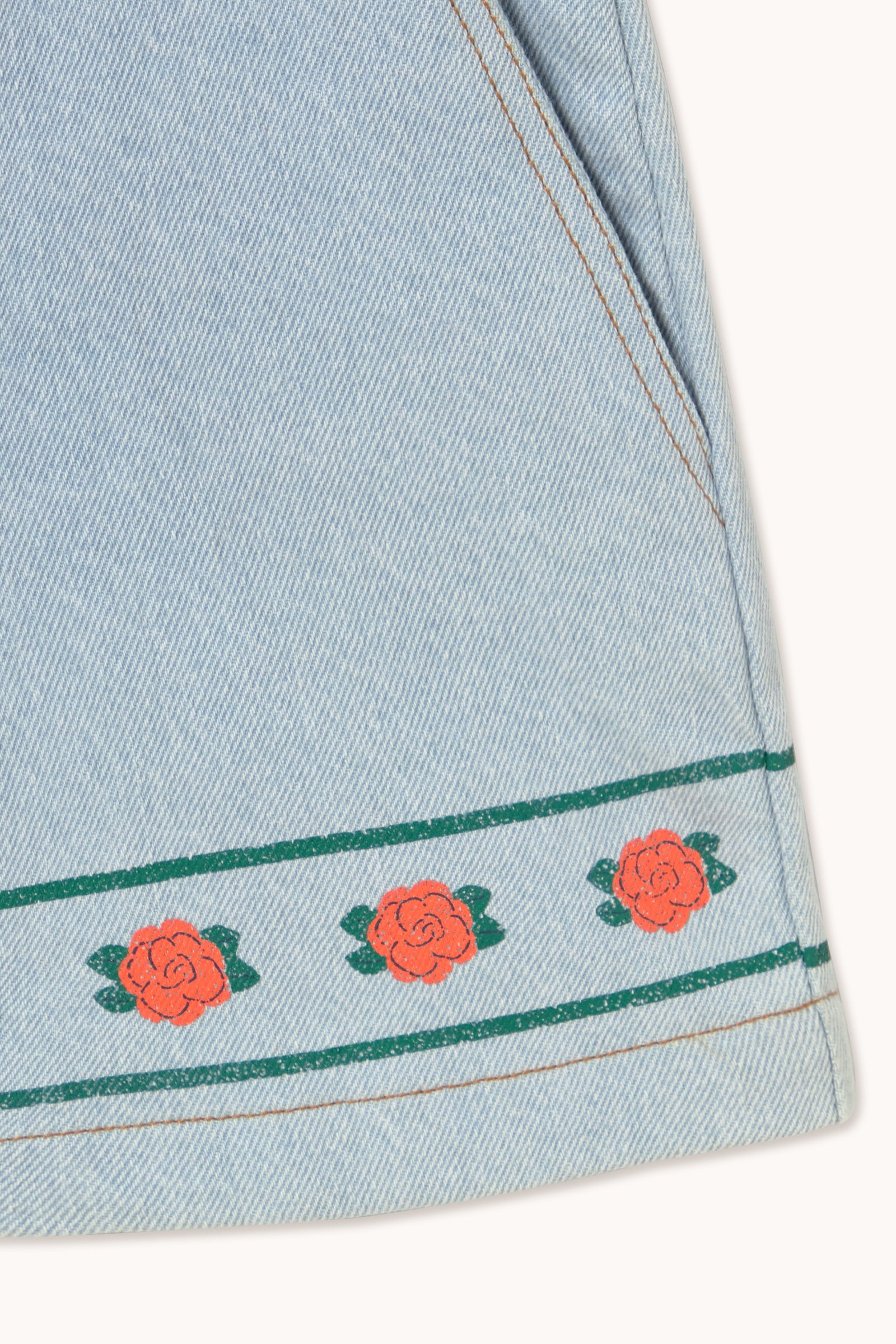 ROSES DENIM BERMUDA