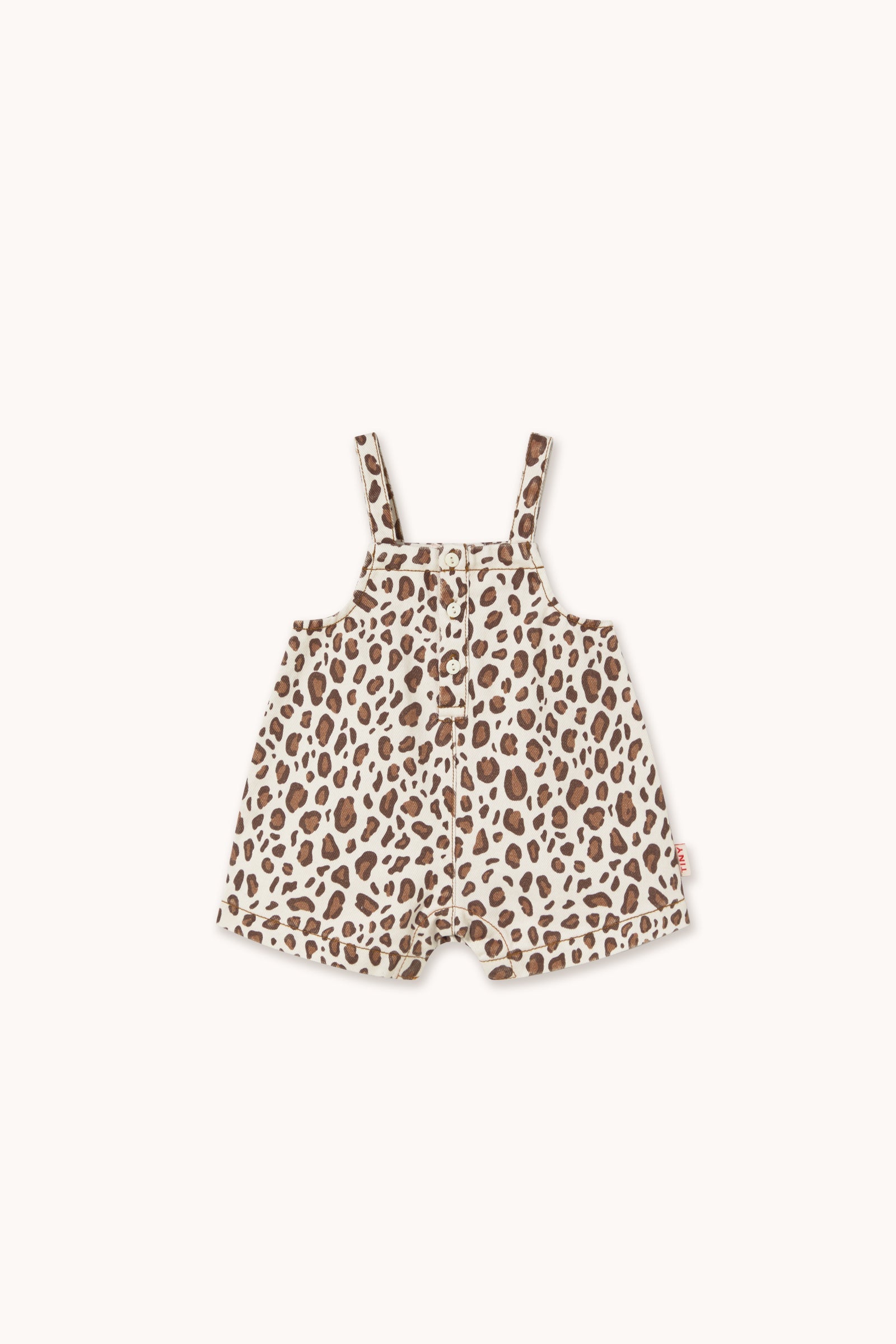 ANIMAL PRINT BABY DUNGAREE
